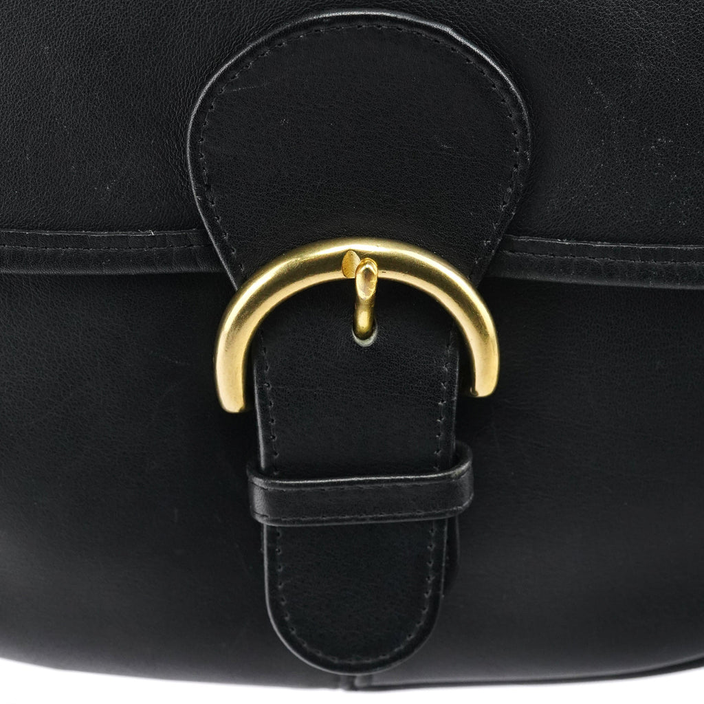 4164 Black Leather Soho Crossbody Bag