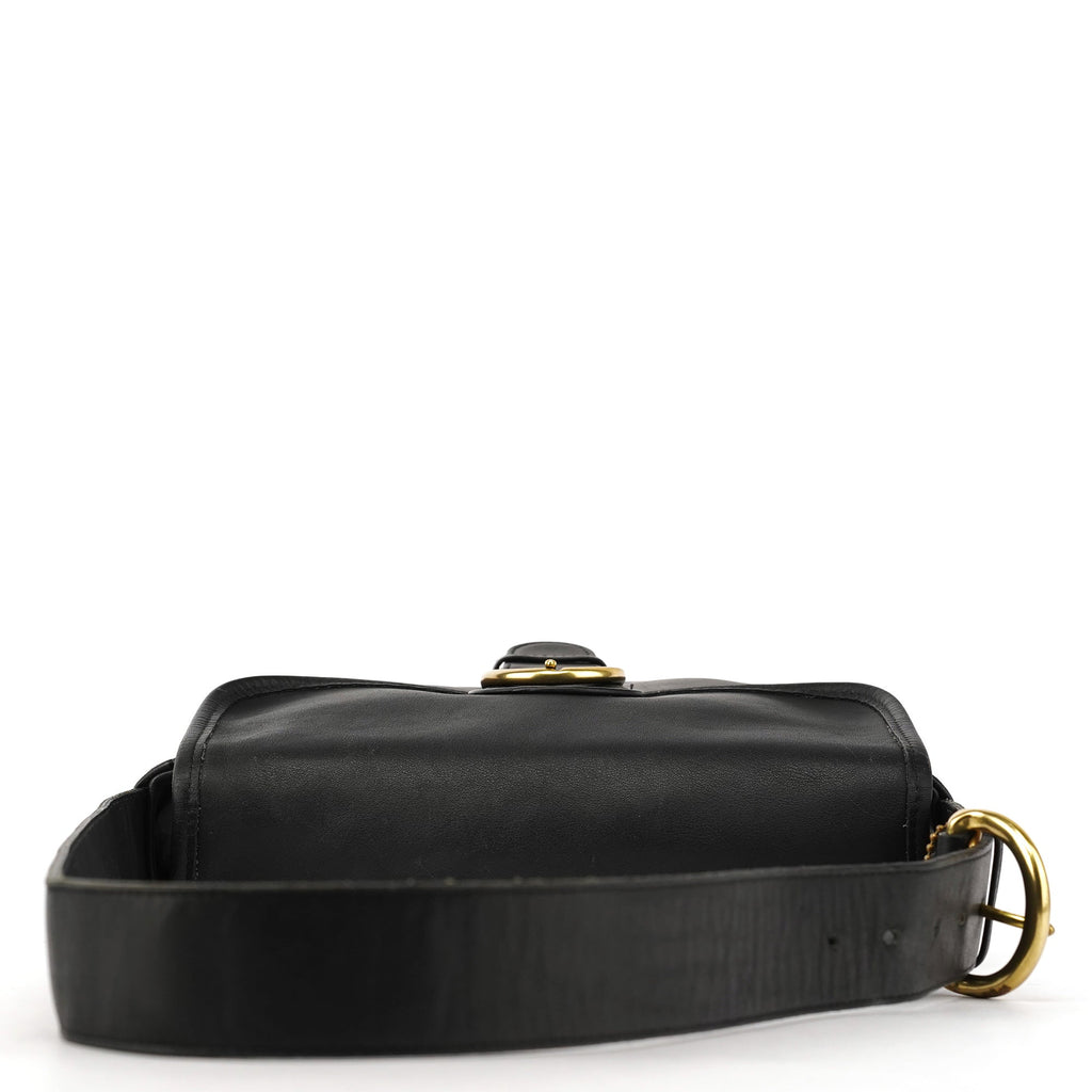 4164 Black Leather Soho Crossbody Bag