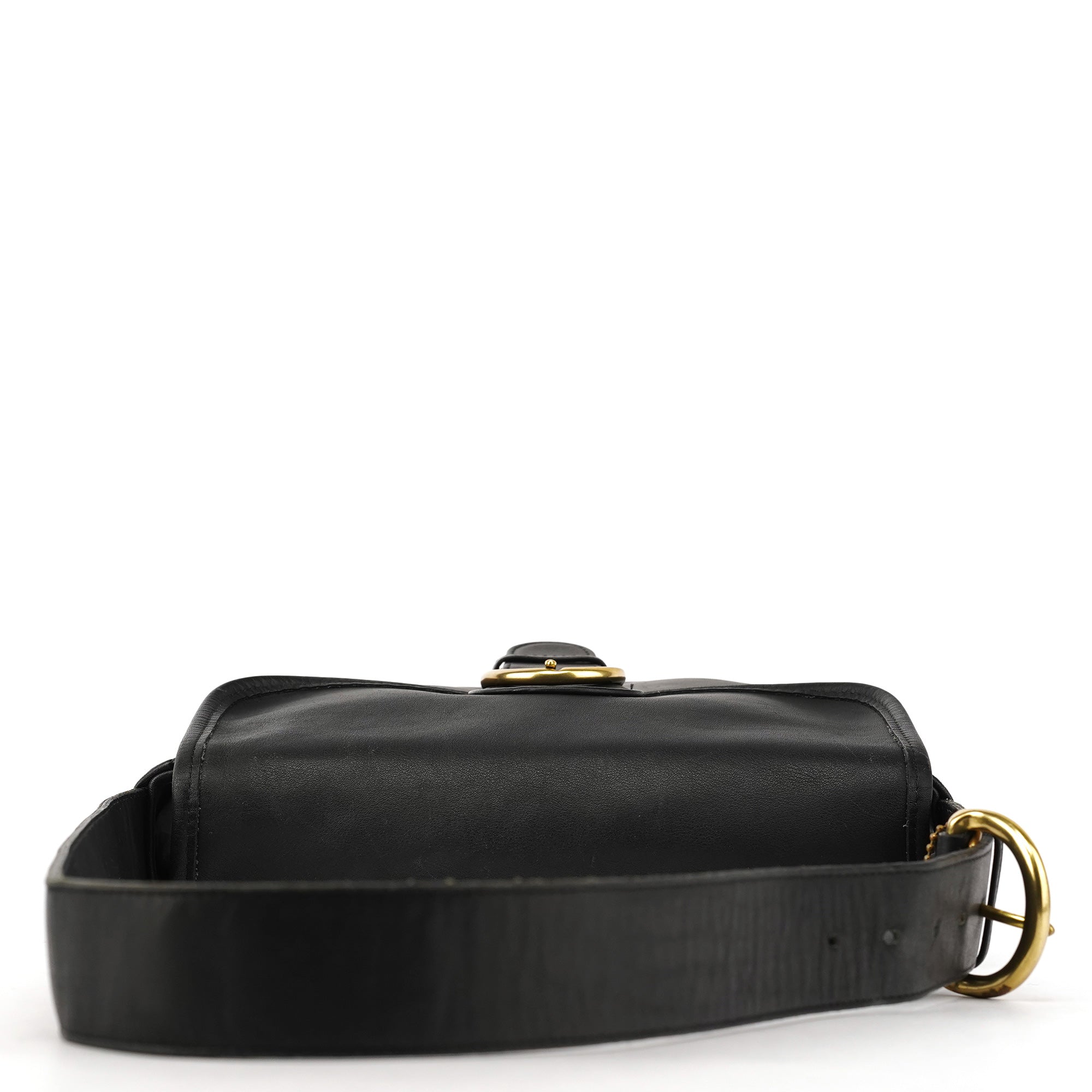 4164 Black Leather Soho Crossbody Bag