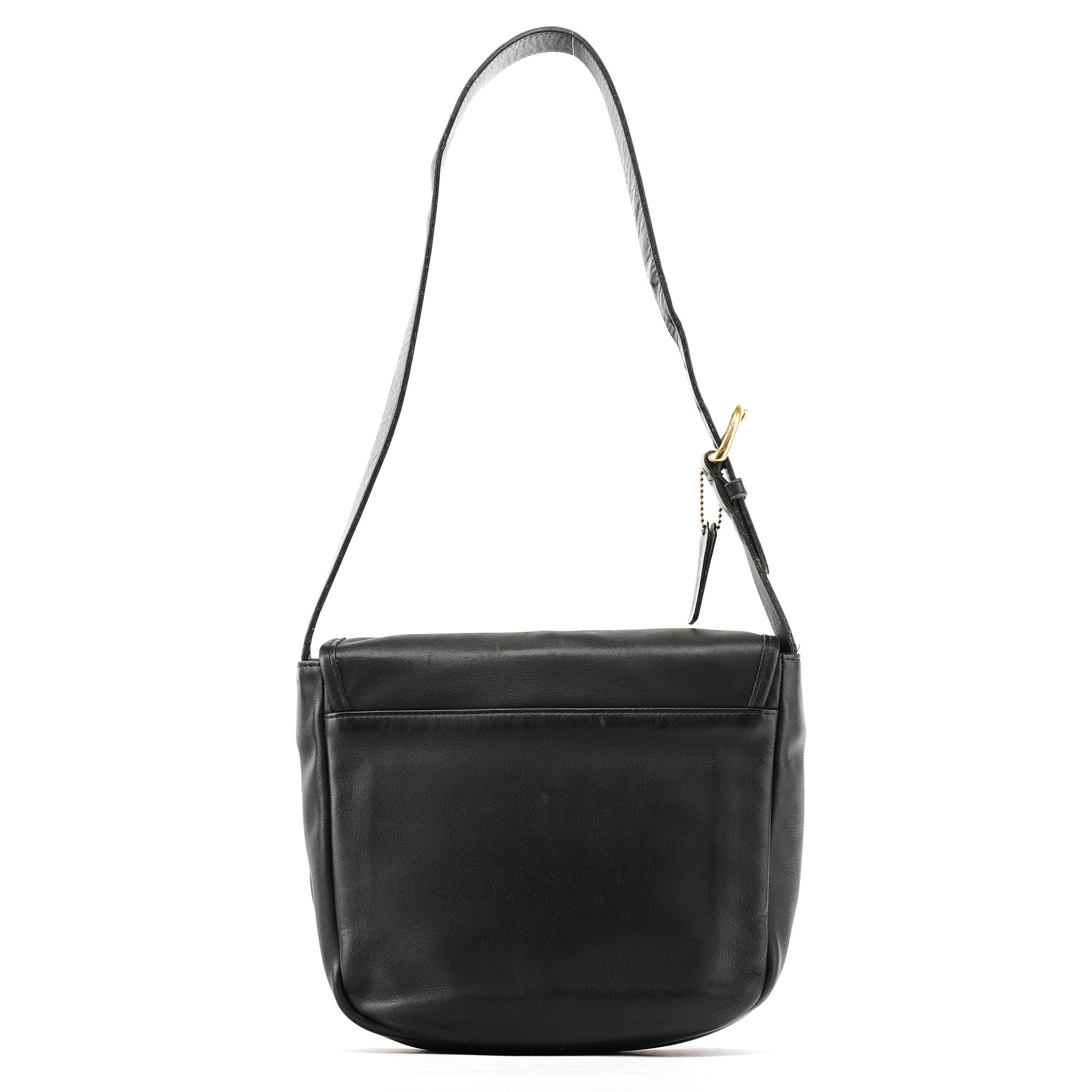 4164 Black Leather Soho Crossbody Bag
