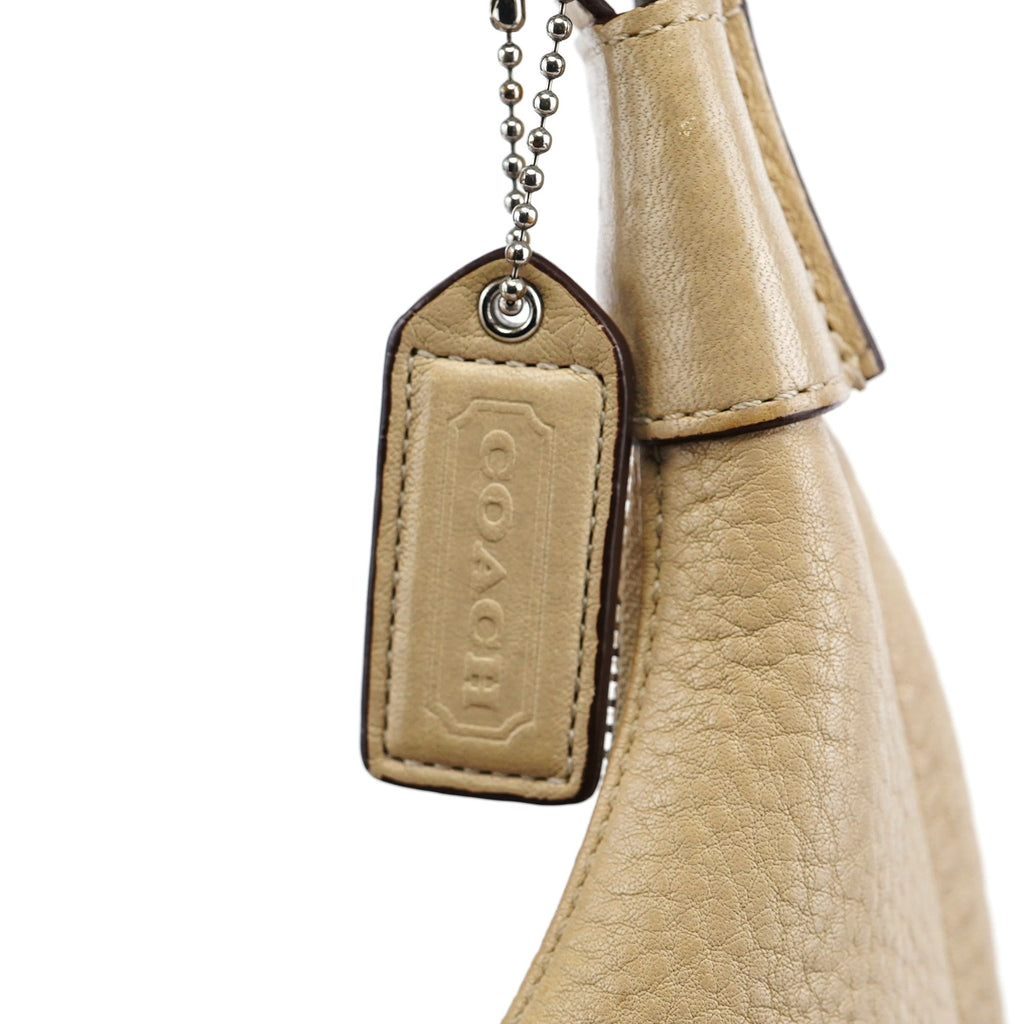 5054 Beige Leather Soho Shoulder Bag