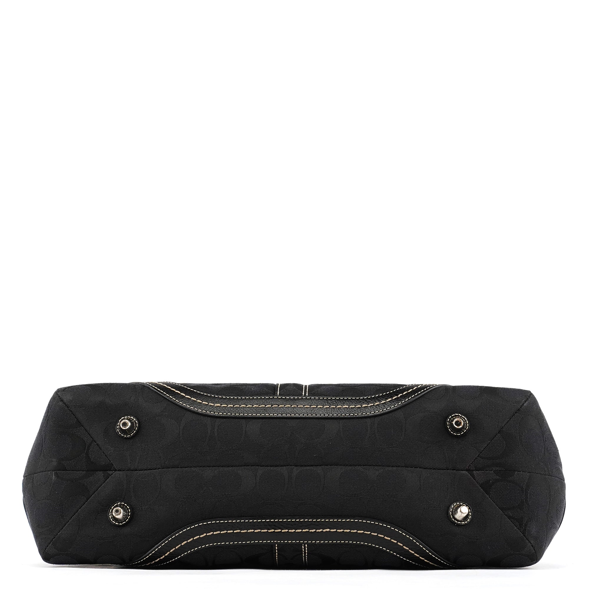 5089 Black Signature Soho Tote Bag