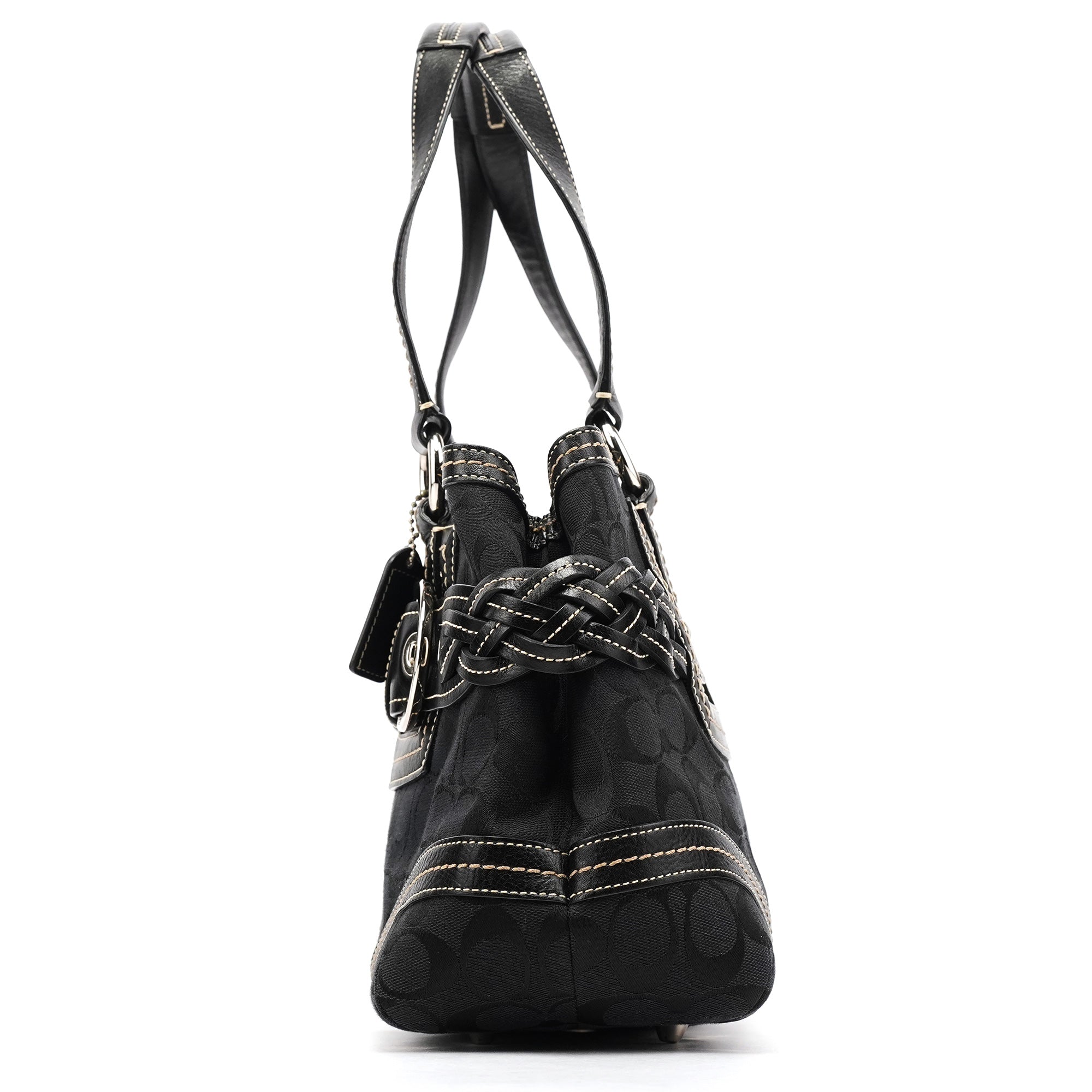 5089 Black Signature Soho Tote Bag