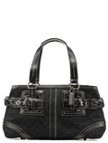 5089 Black Signature Soho Tote Bag