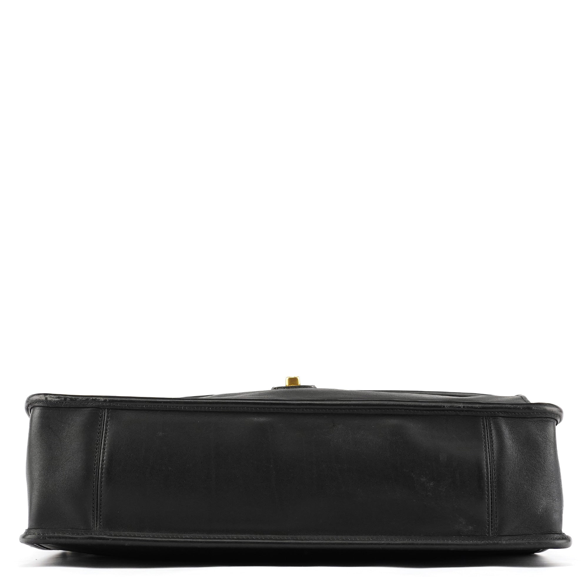 5213 Black Leather Metropolitan 2-Way Briefcase Bag