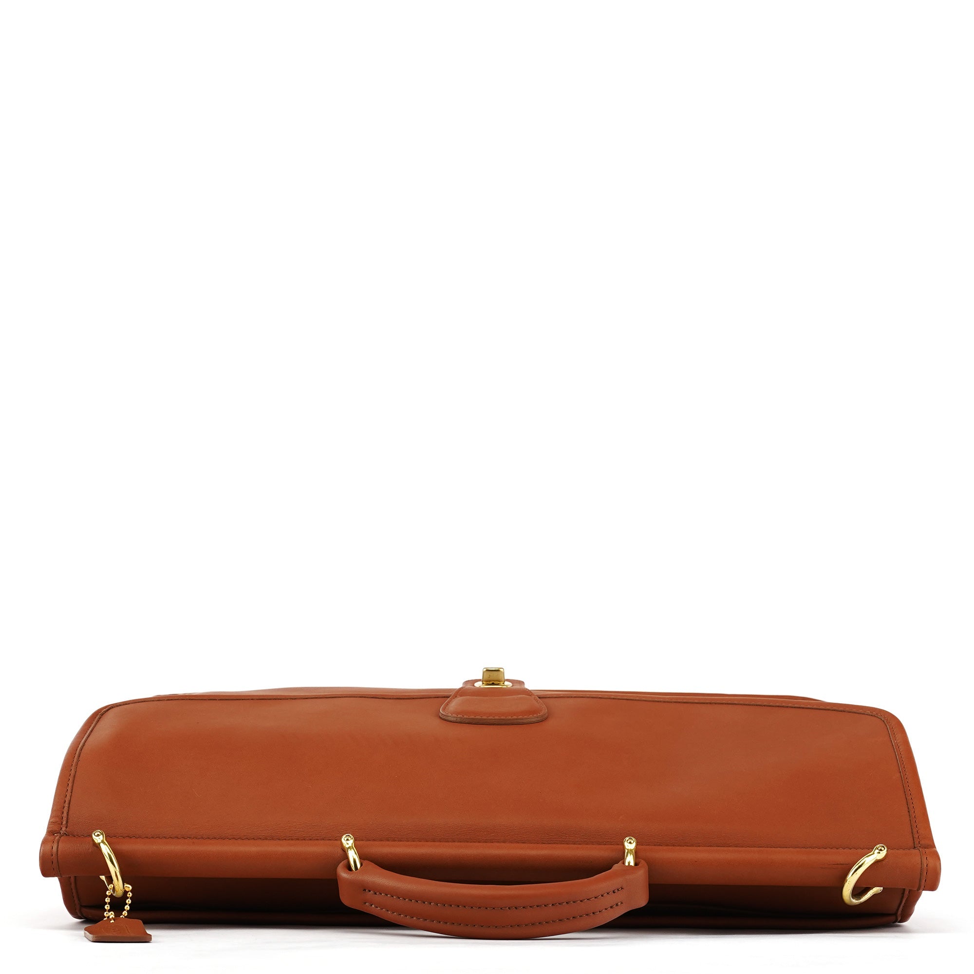 5266 Brown Leather Metropolitan 2-Way Briefcase Bag