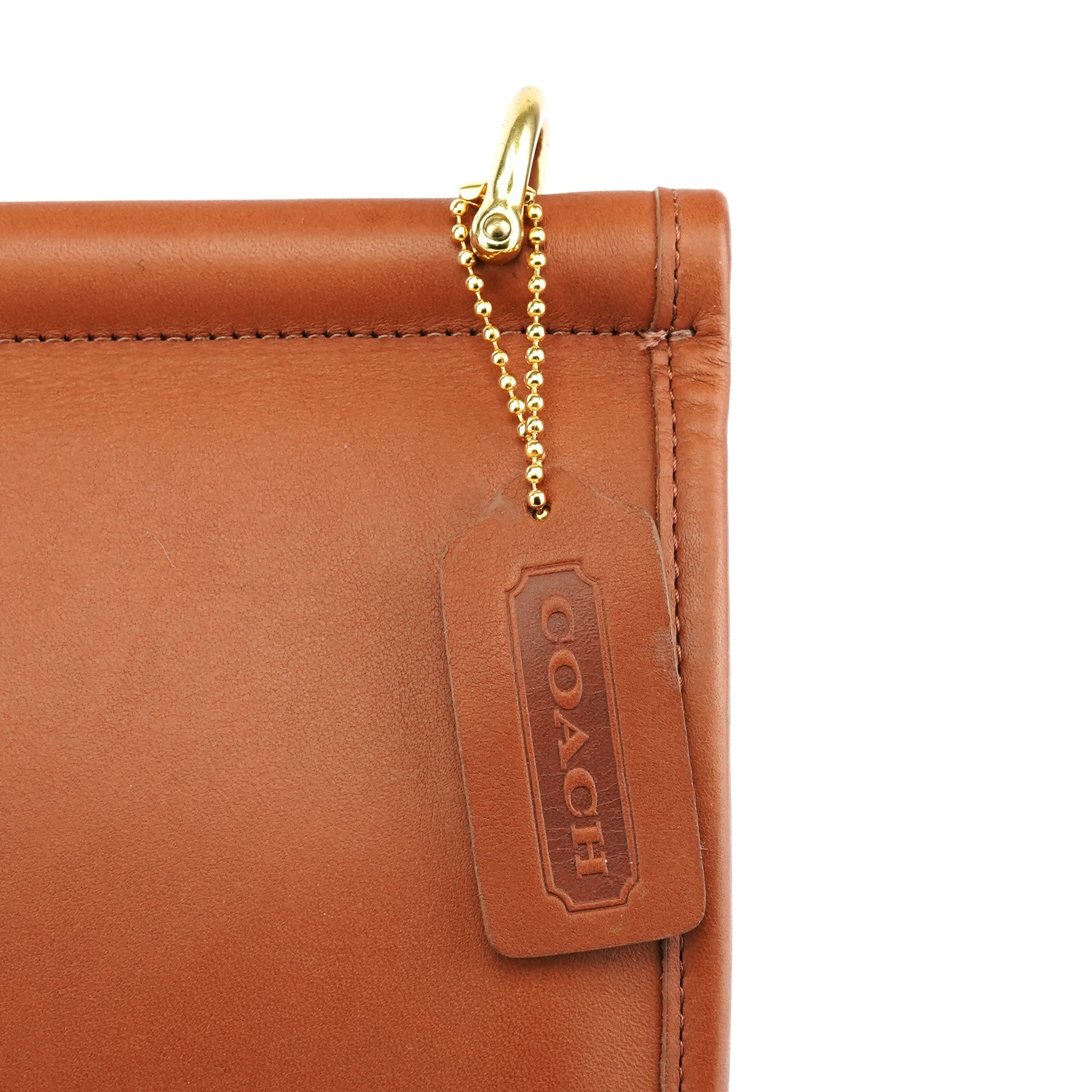5266 Brown Leather Metropolitan 2-Way Briefcase Bag