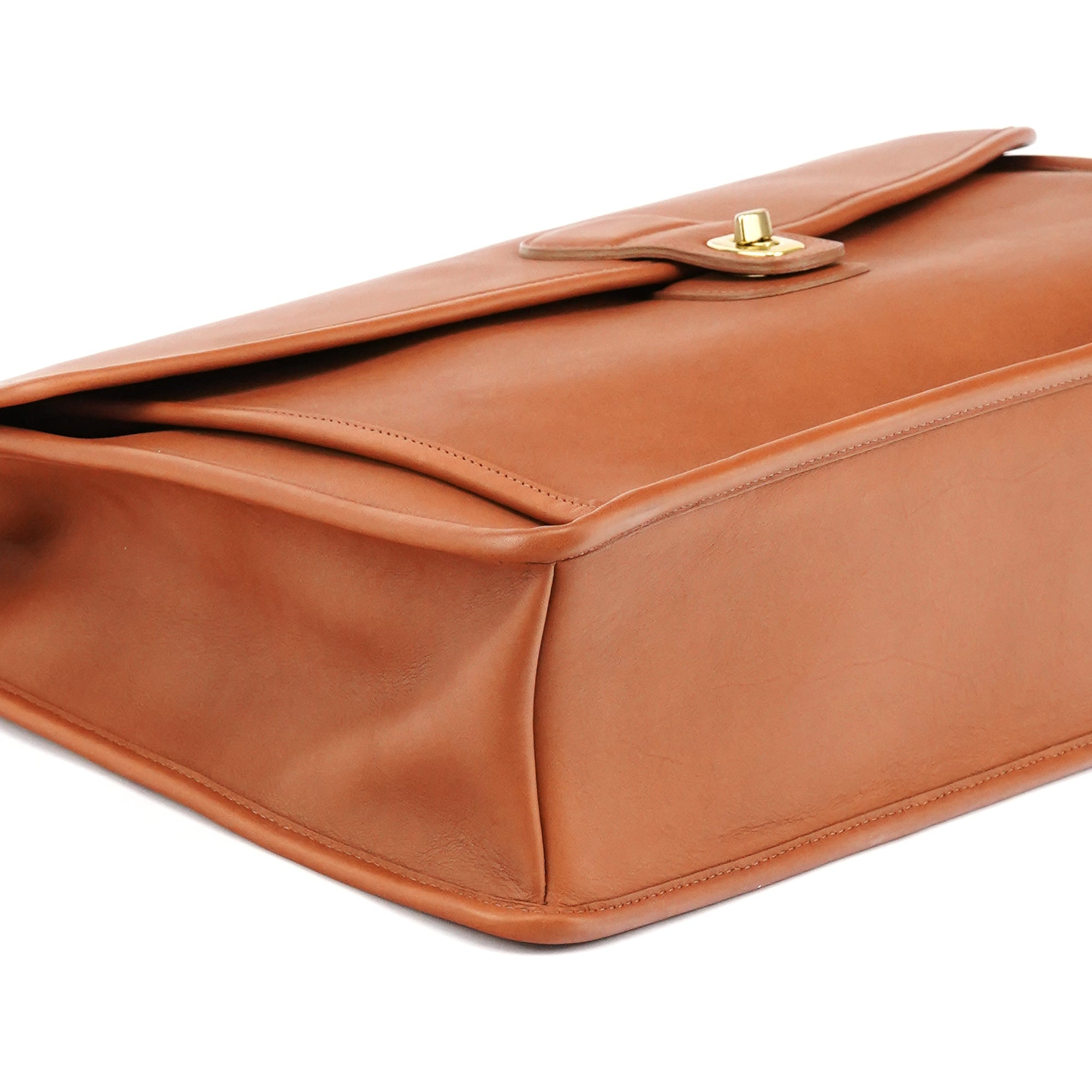 5266 Brown Leather Metropolitan 2-Way Briefcase Bag