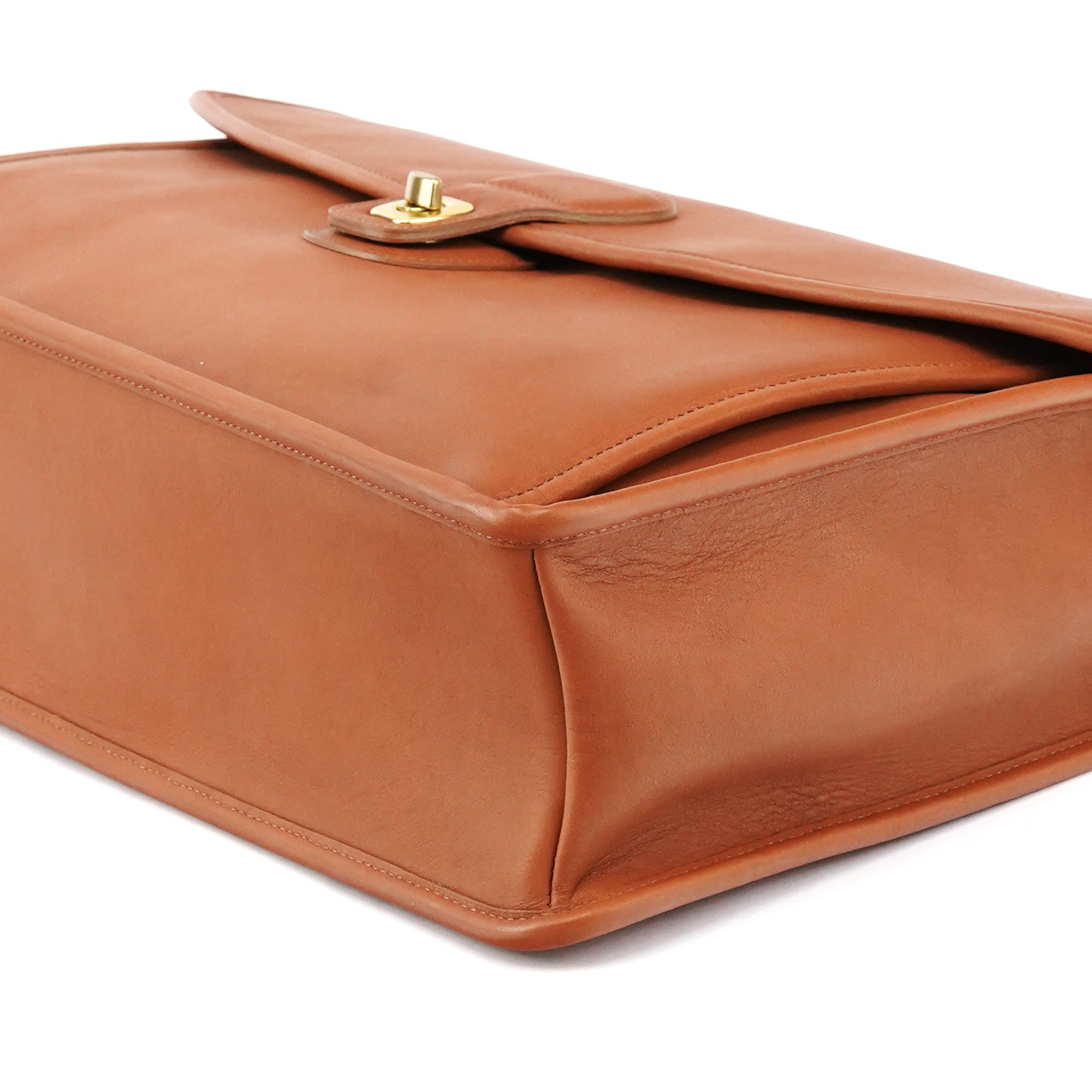5266 Brown Leather Metropolitan 2-Way Briefcase Bag