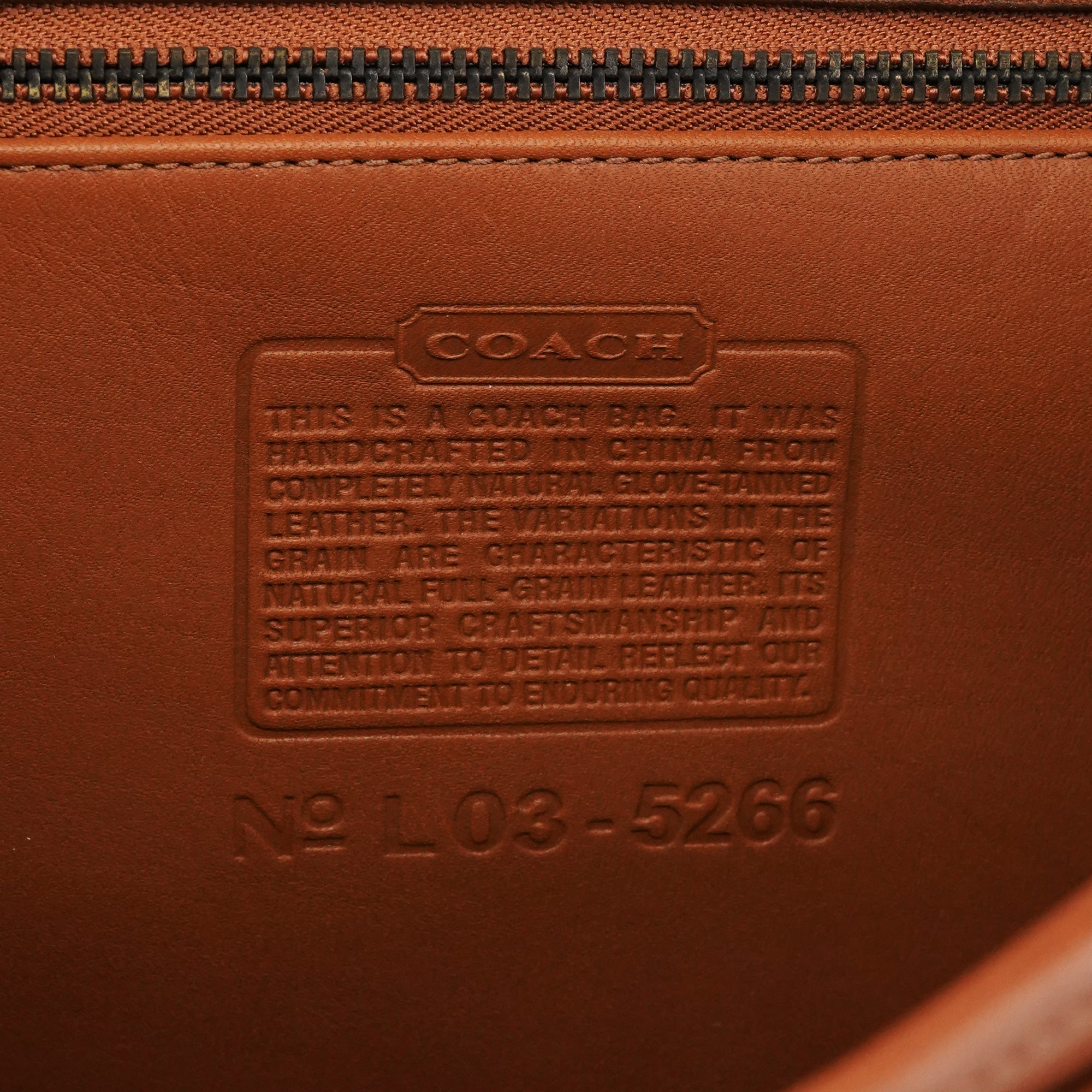 5266 Brown Leather Metropolitan 2-Way Briefcase Bag