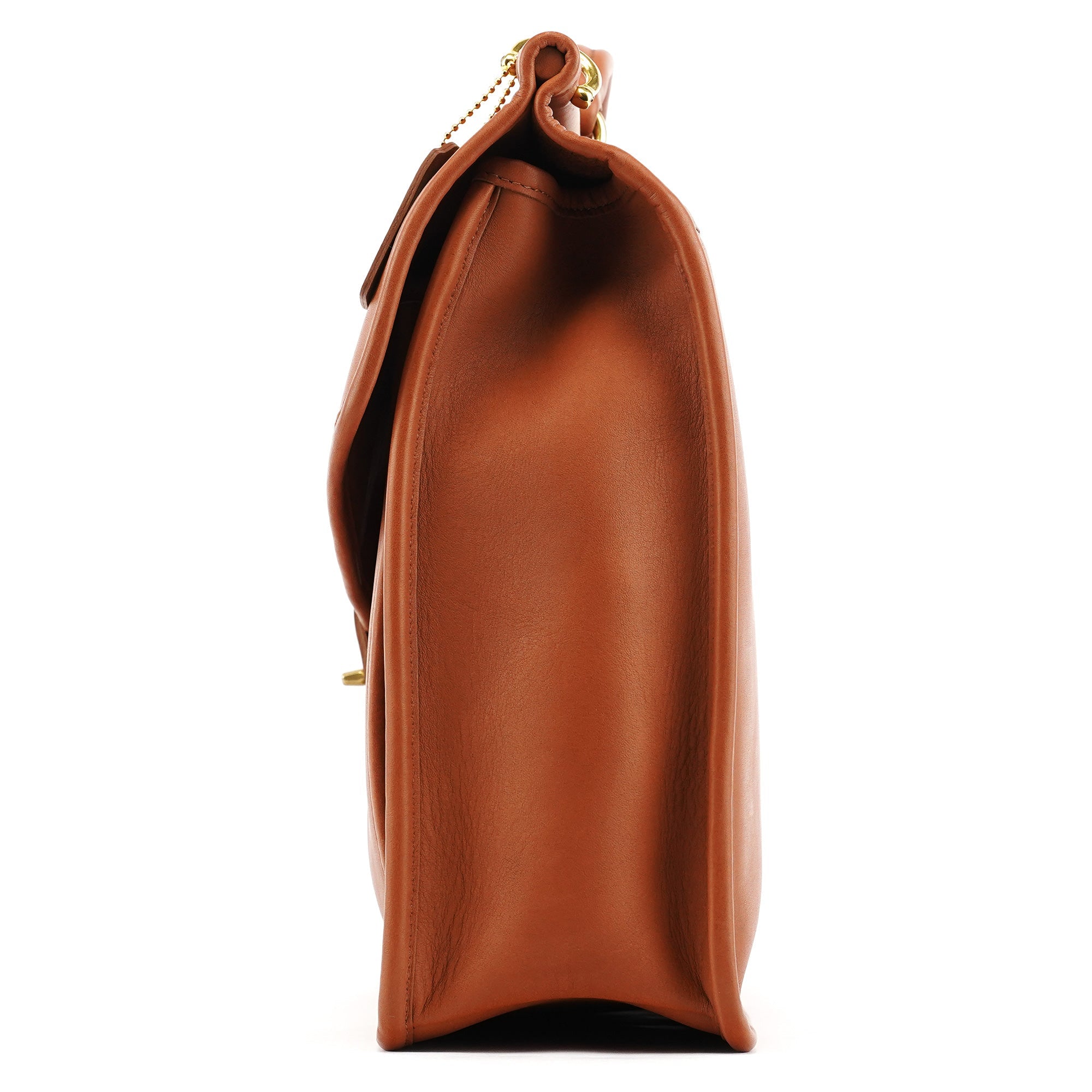 5266 Brown Leather Metropolitan 2-Way Briefcase Bag