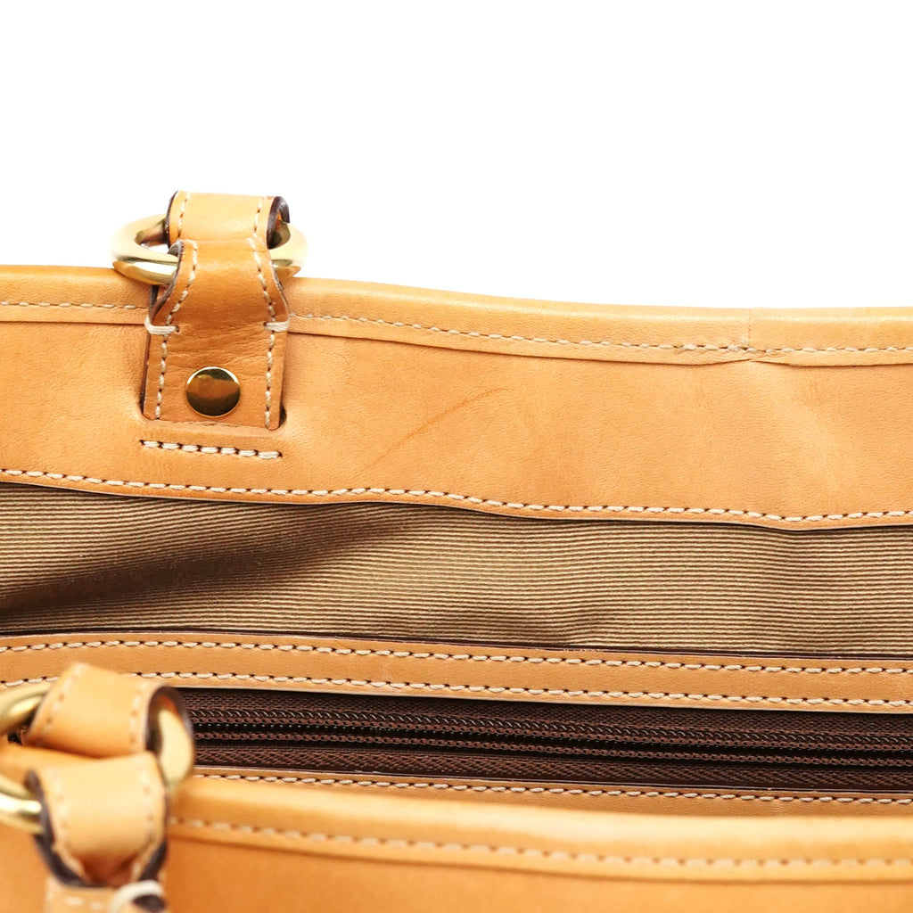 5624 Beige Tan Signature Soho Tote Bag