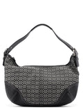 6026 Grey Signature C Hobo Shoulder Bag