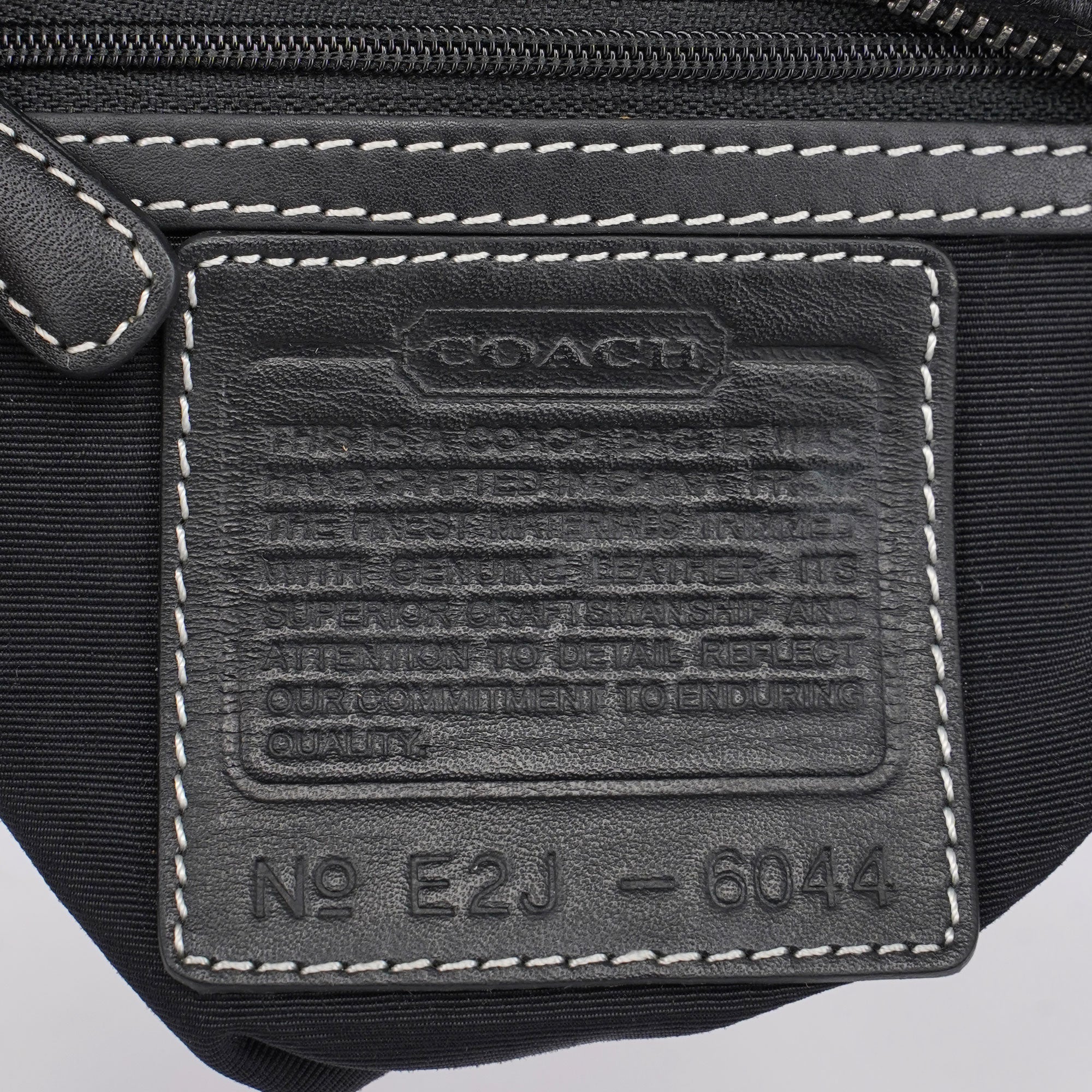 6044 Grey Signature C Demi Shoulder Bag