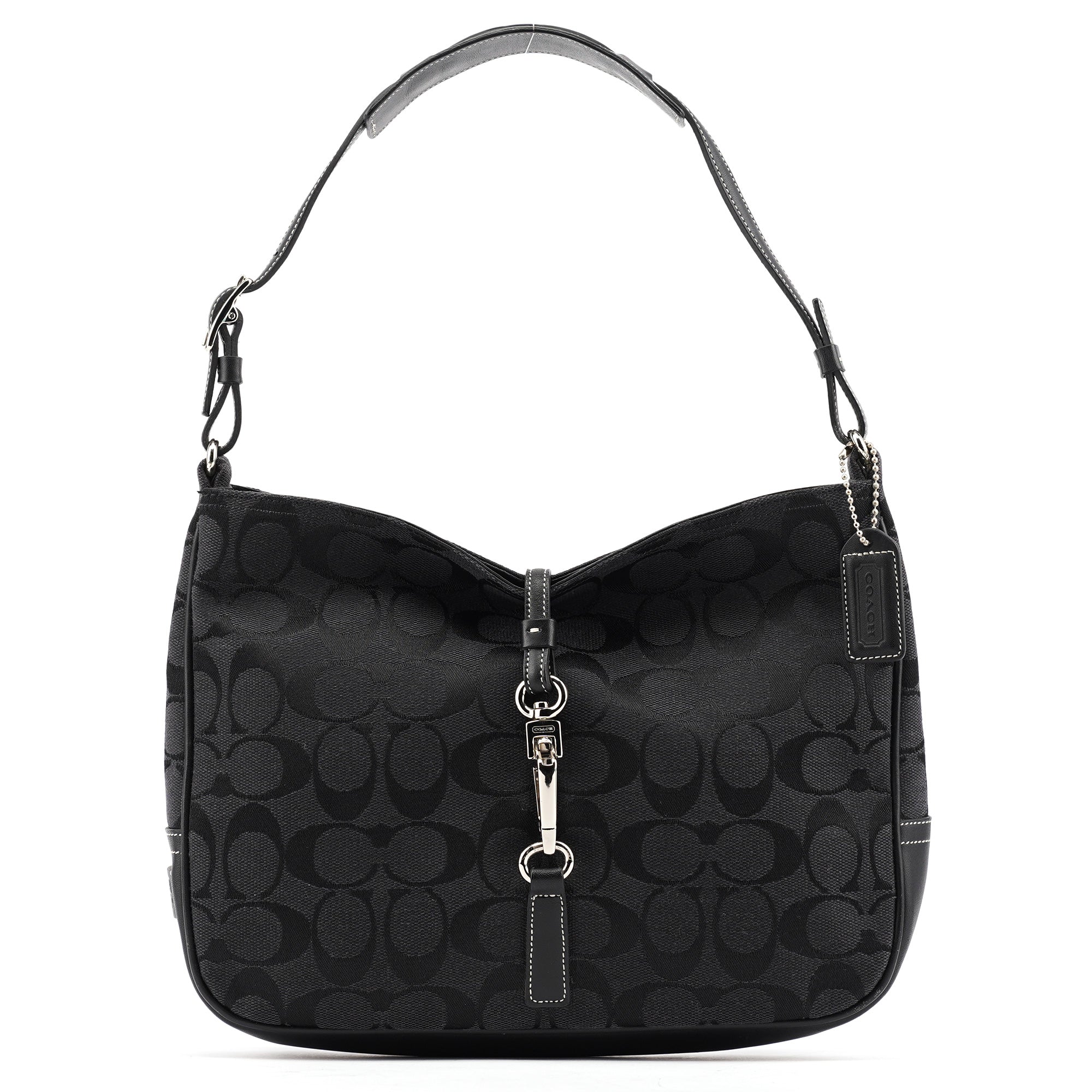 6091 Black Soho Shoulder Bag