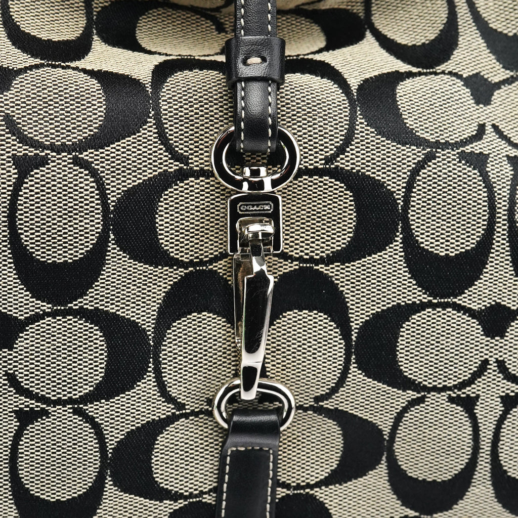 6091 Grey Canvas Soho Shoulder Bag
