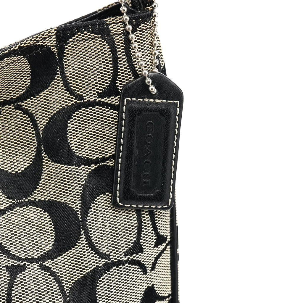 6091 Grey Canvas Soho Shoulder Bag