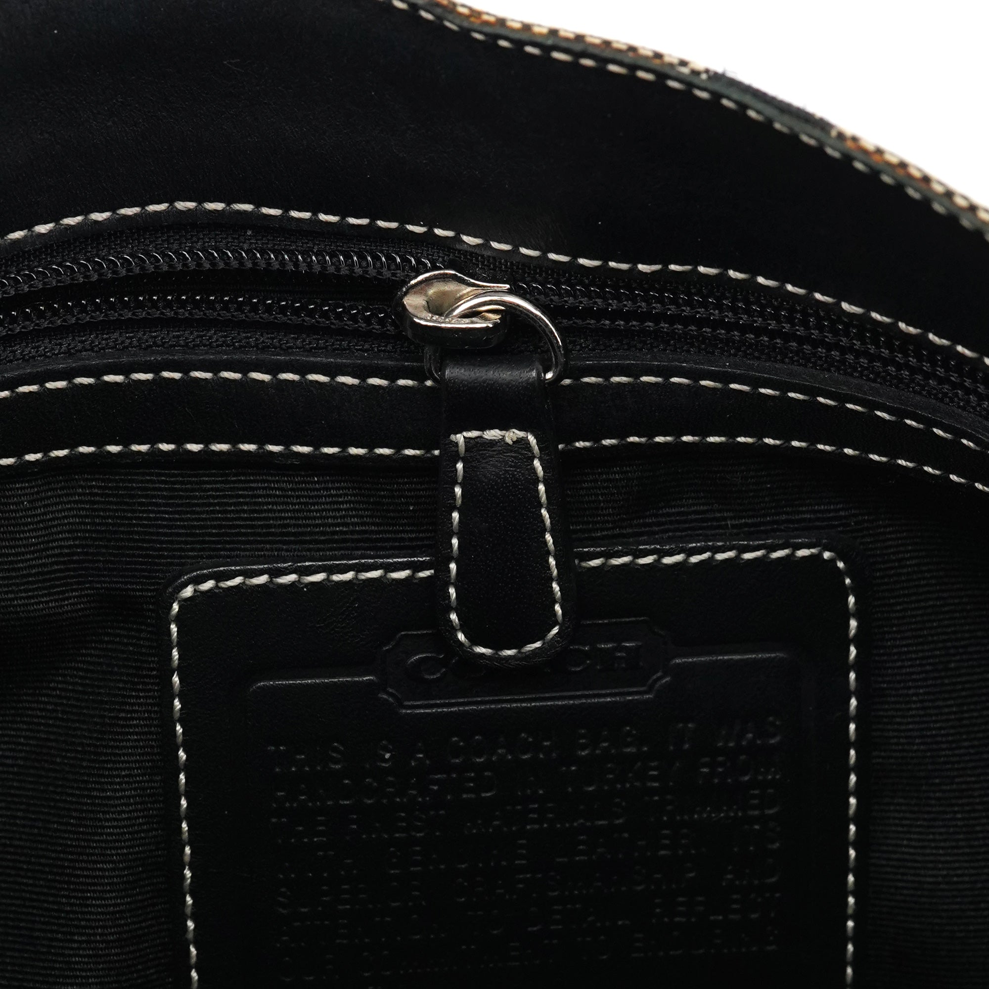 6091 Grey Canvas Soho Shoulder Bag