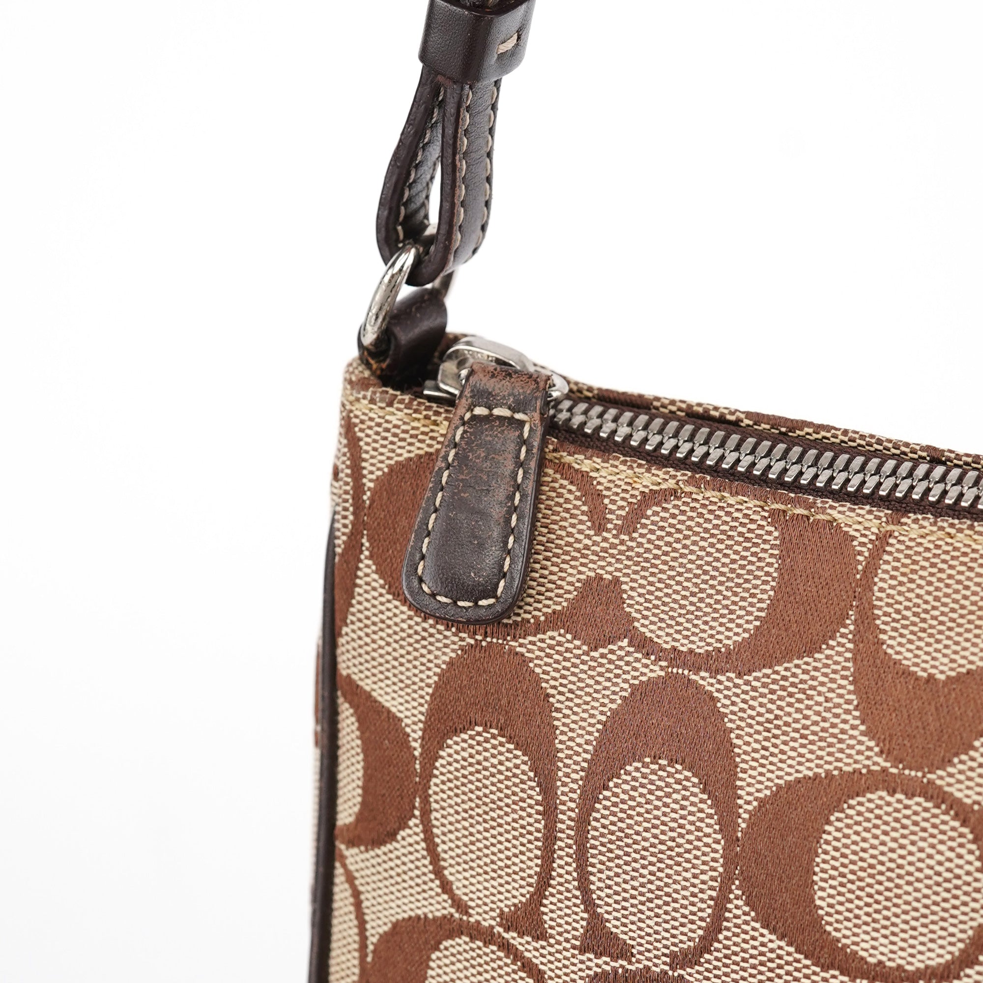 6094 Beige Demi Shoulder Bag