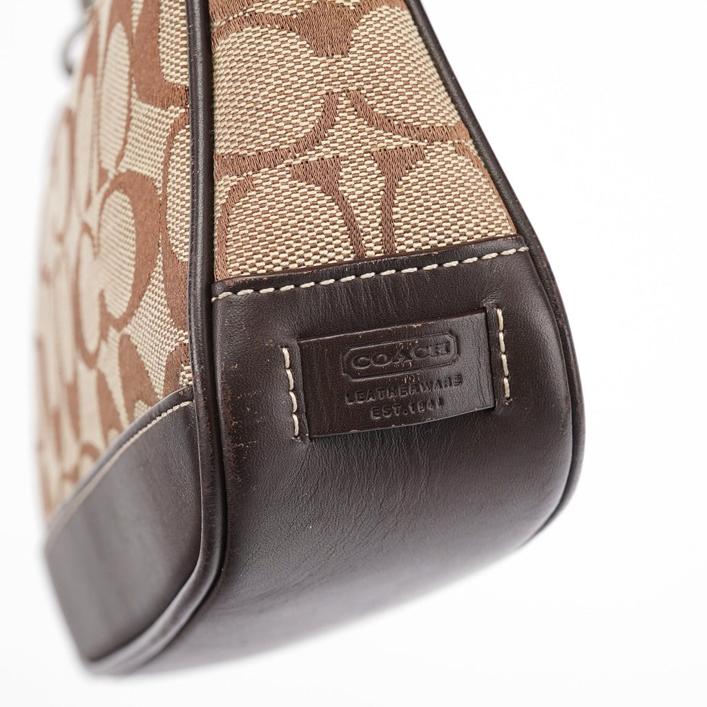 6094 Beige Demi Shoulder Bag