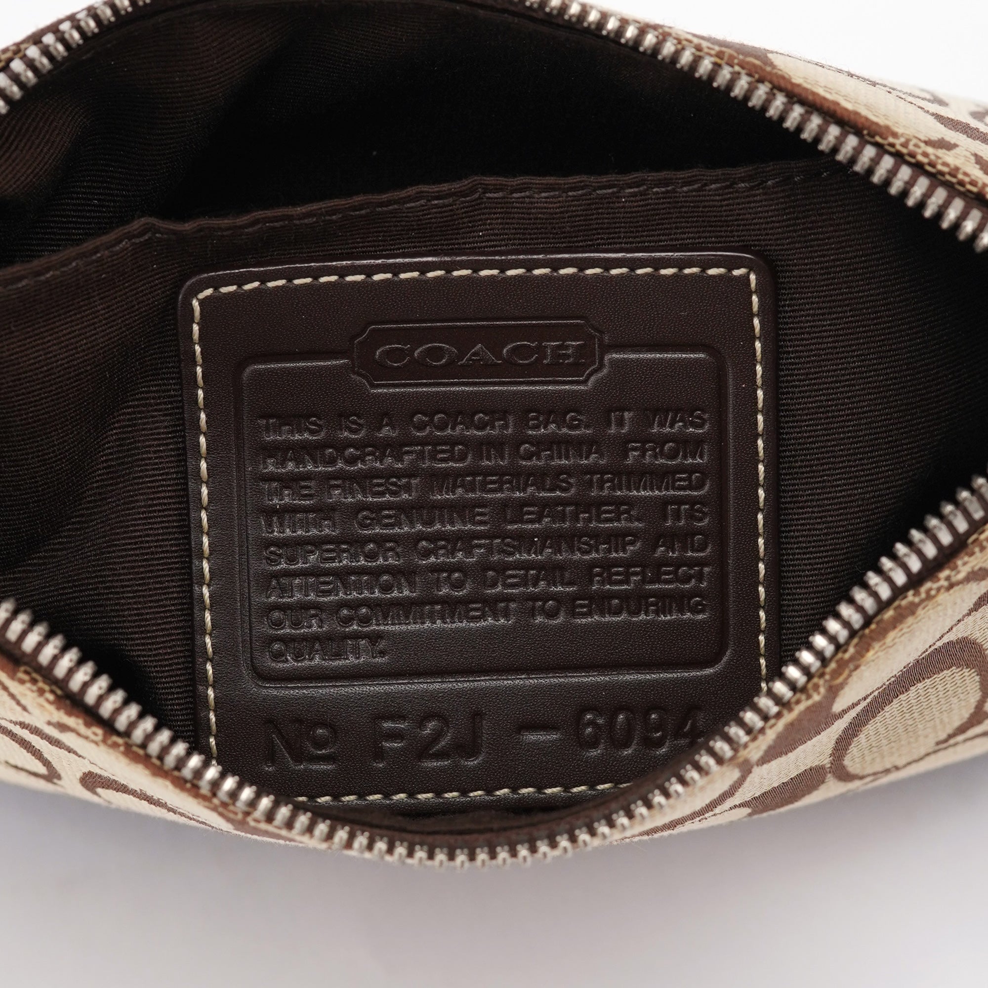 6094 Beige Demi Shoulder Bag