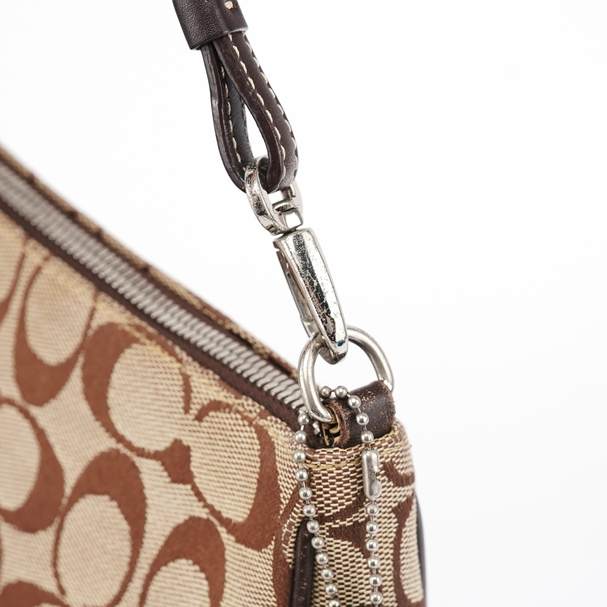 6094 Beige Demi Shoulder Bag