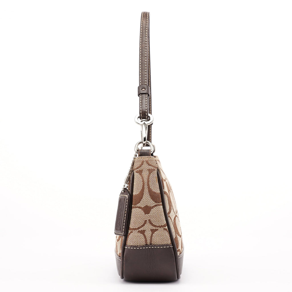 6094 Beige Demi Shoulder Bag