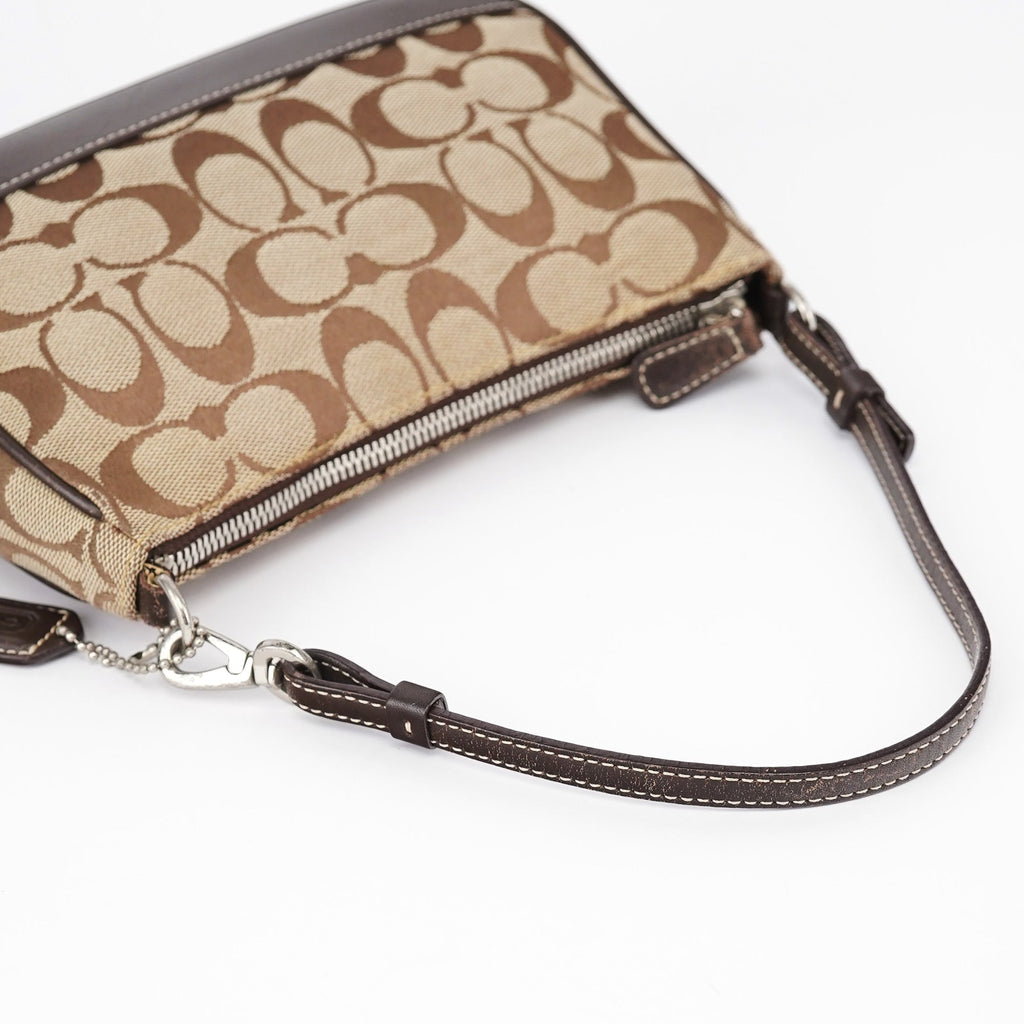 6094 Beige Demi Shoulder Bag