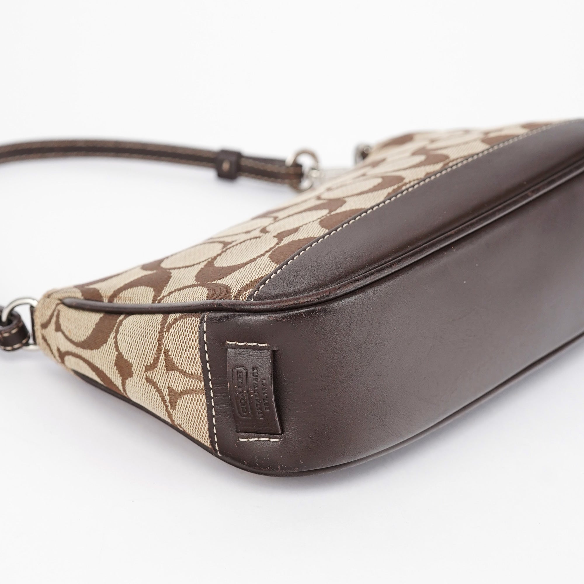 6094 Beige Demi Shoulder Bag