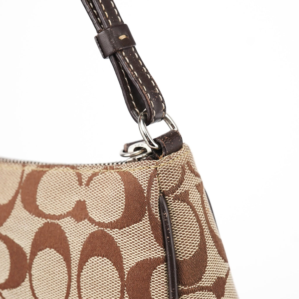 6094 Beige Demi Shoulder Bag