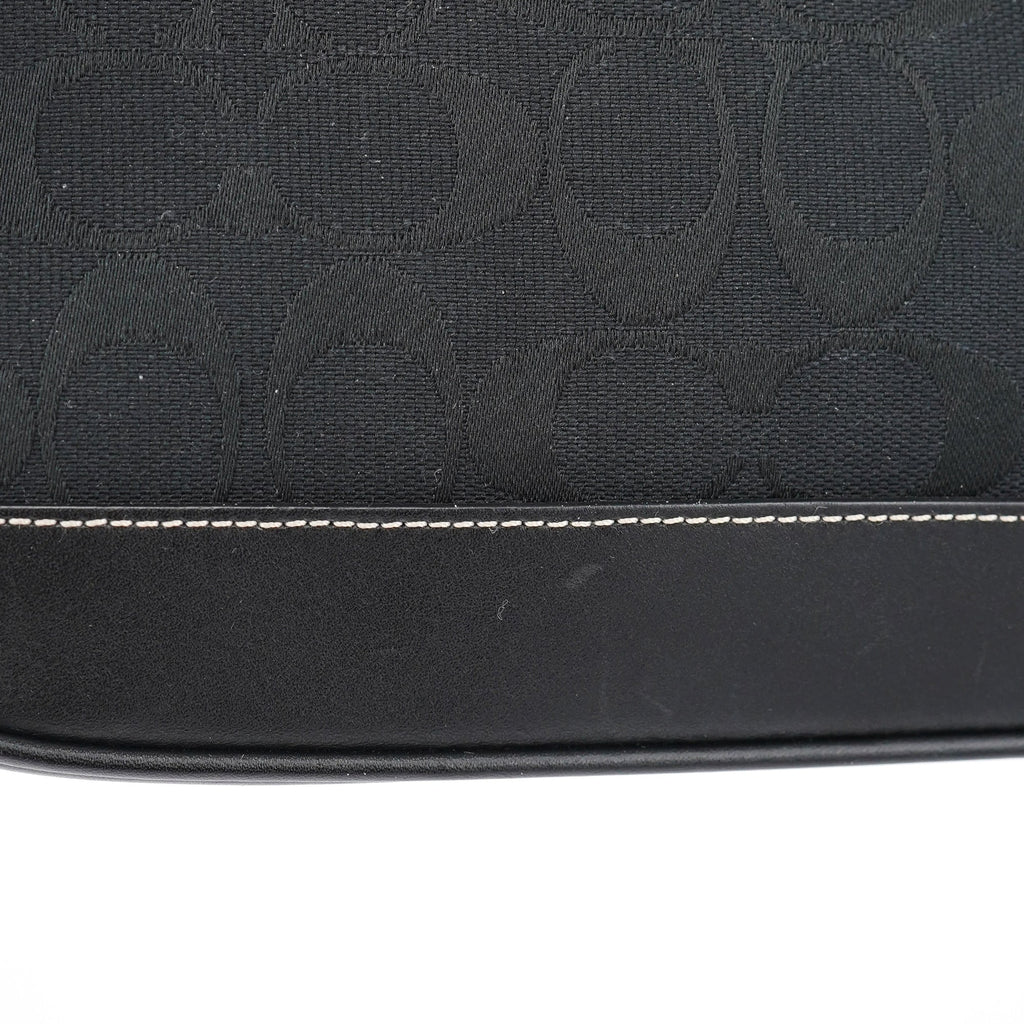 6094 Black Demi Shoulder Bag