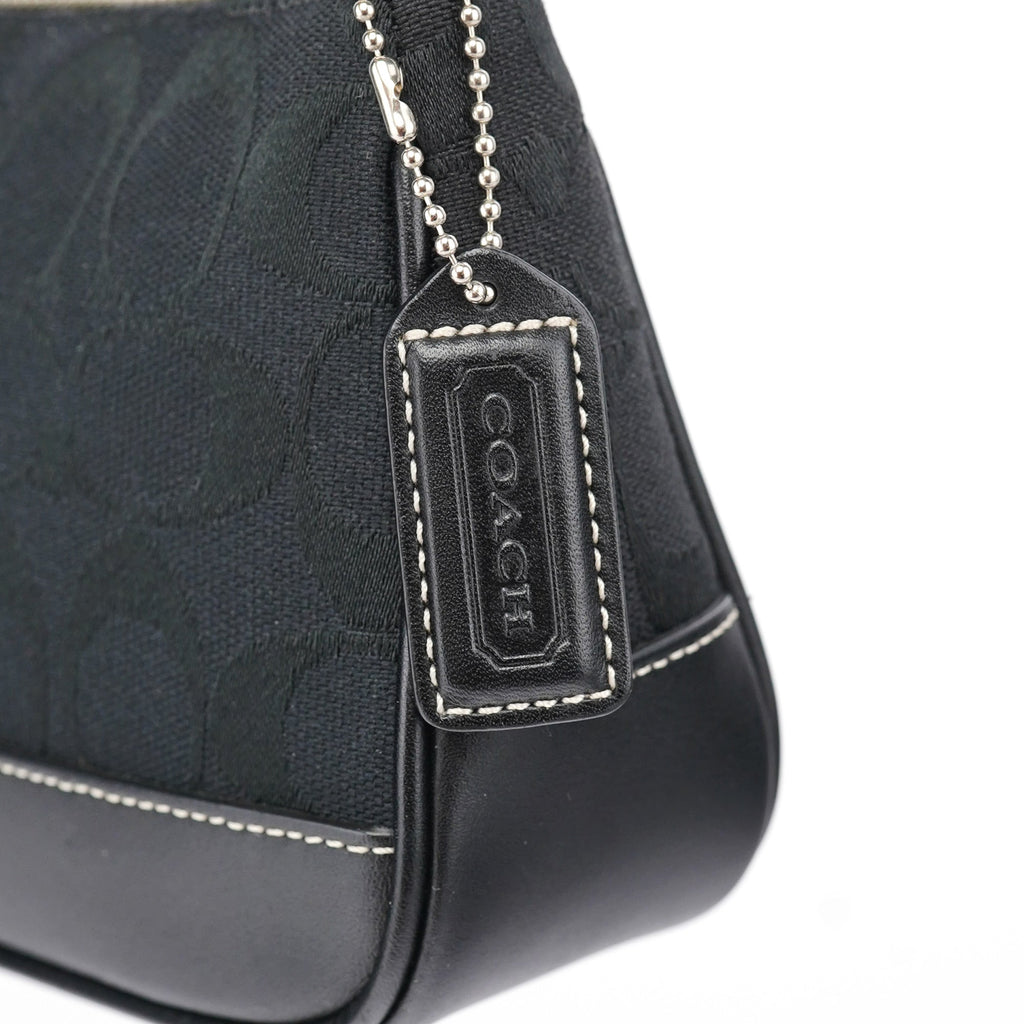 6094 Black Demi Shoulder Bag