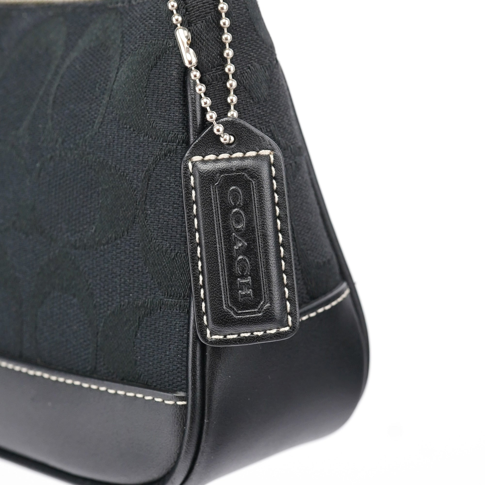 6094 Black Demi Shoulder Bag
