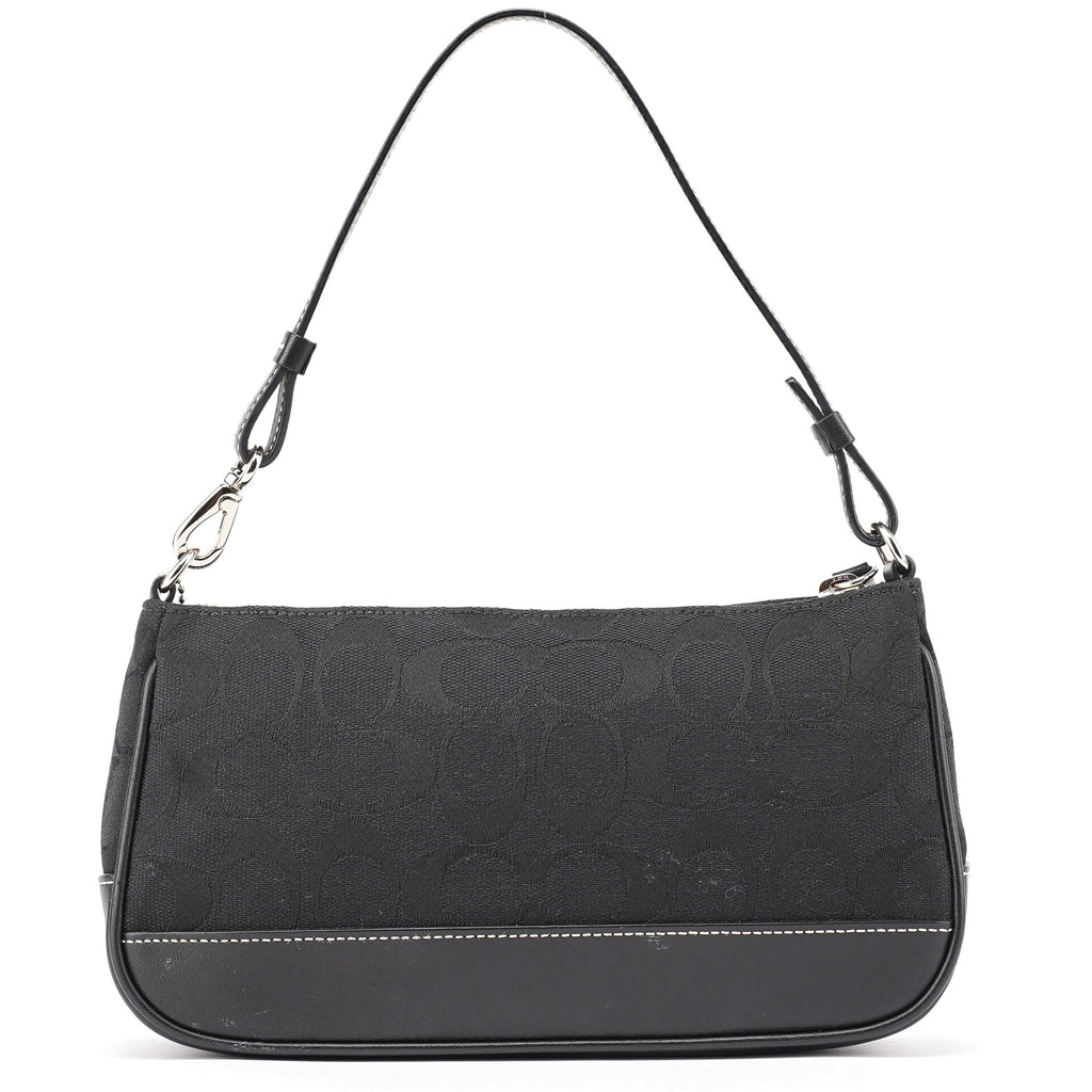 6094 Black Demi Shoulder Bag