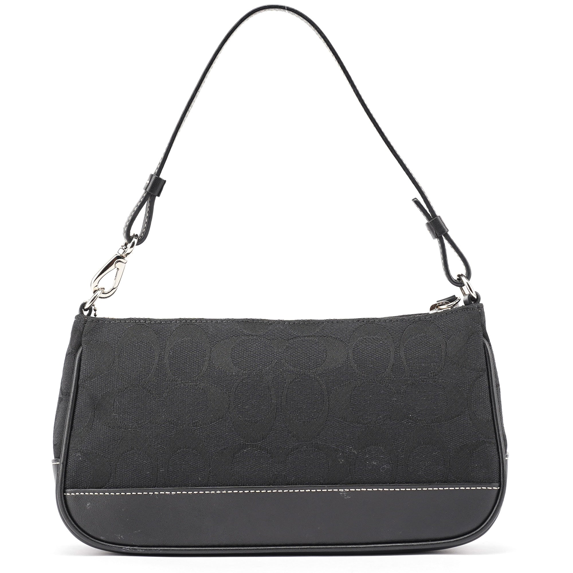 6094 Black Demi Shoulder Bag