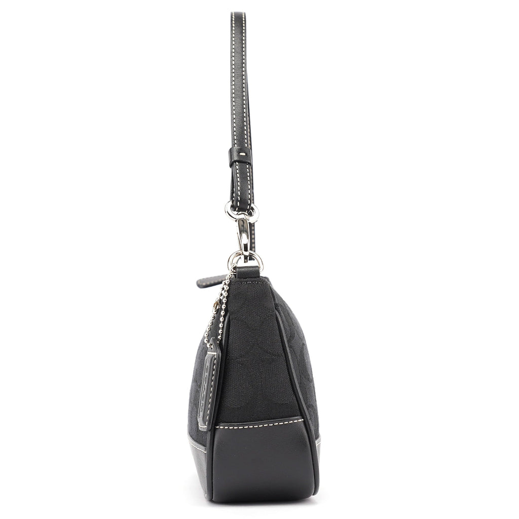 6094 Black Demi Shoulder Bag