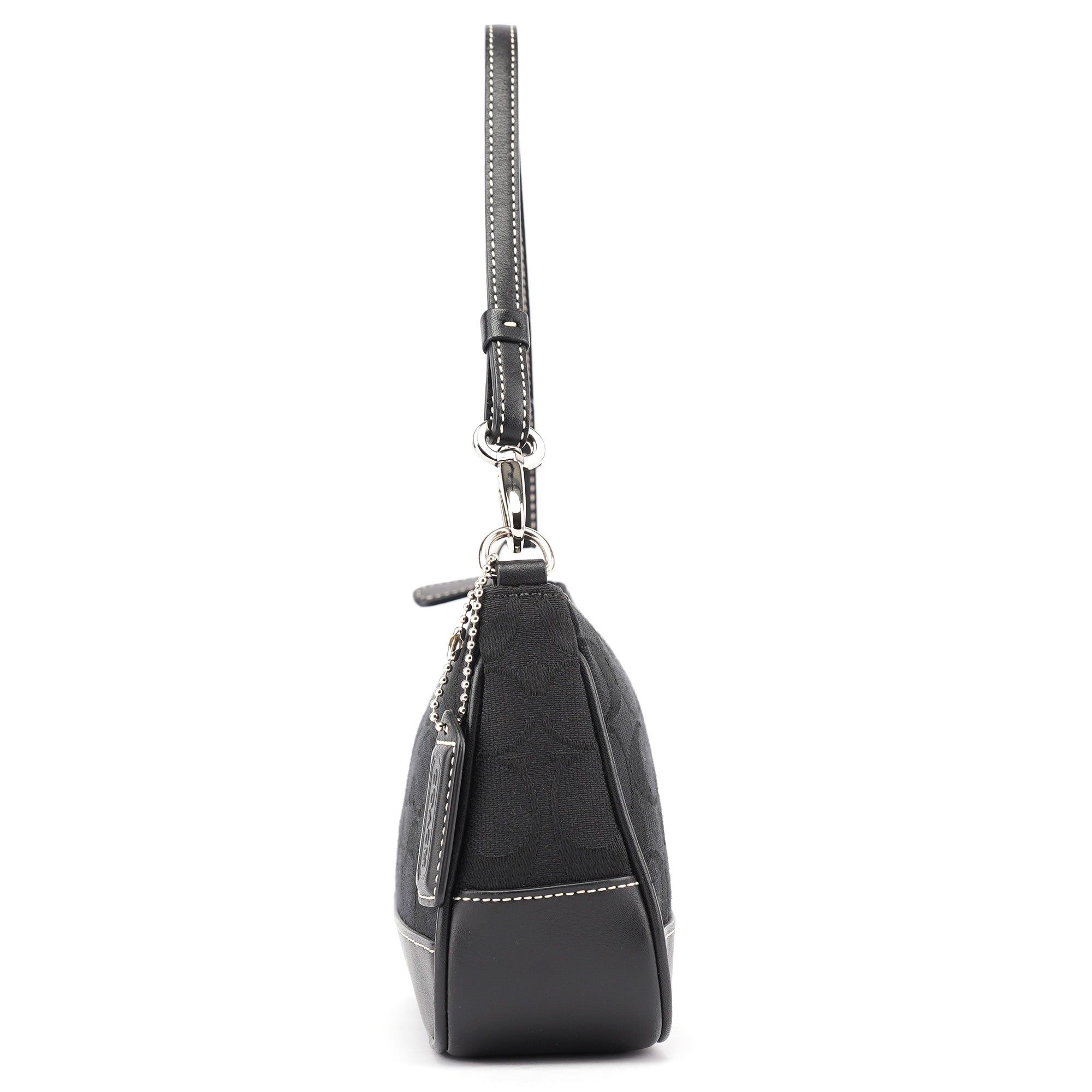 6094 Black Demi Shoulder Bag