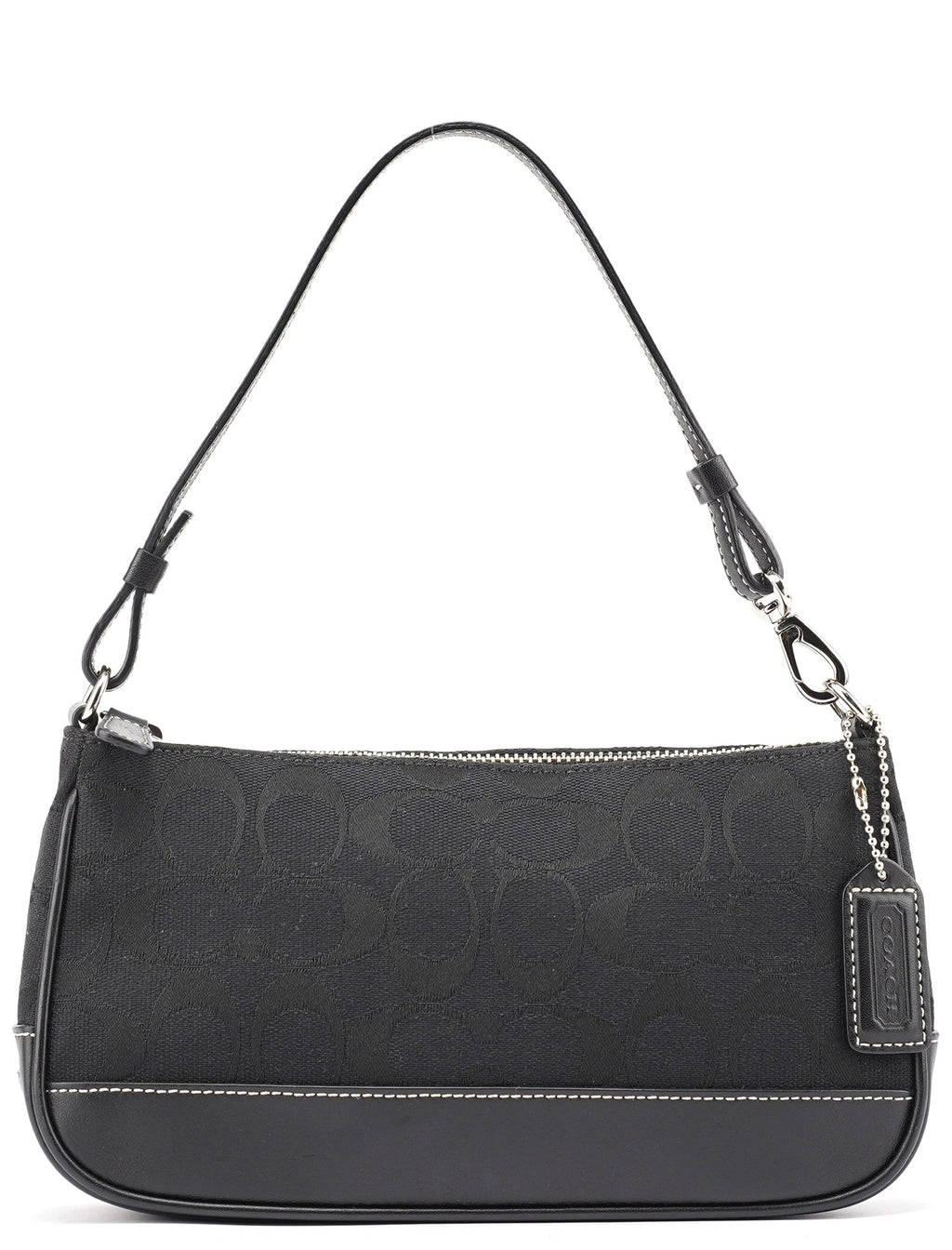 6094 Black Demi Shoulder Bag