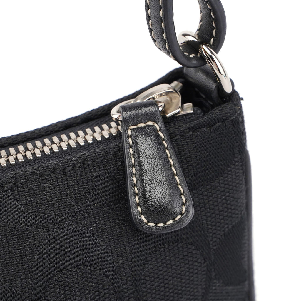 6094 Black Signature C Demi Shoulder Bag