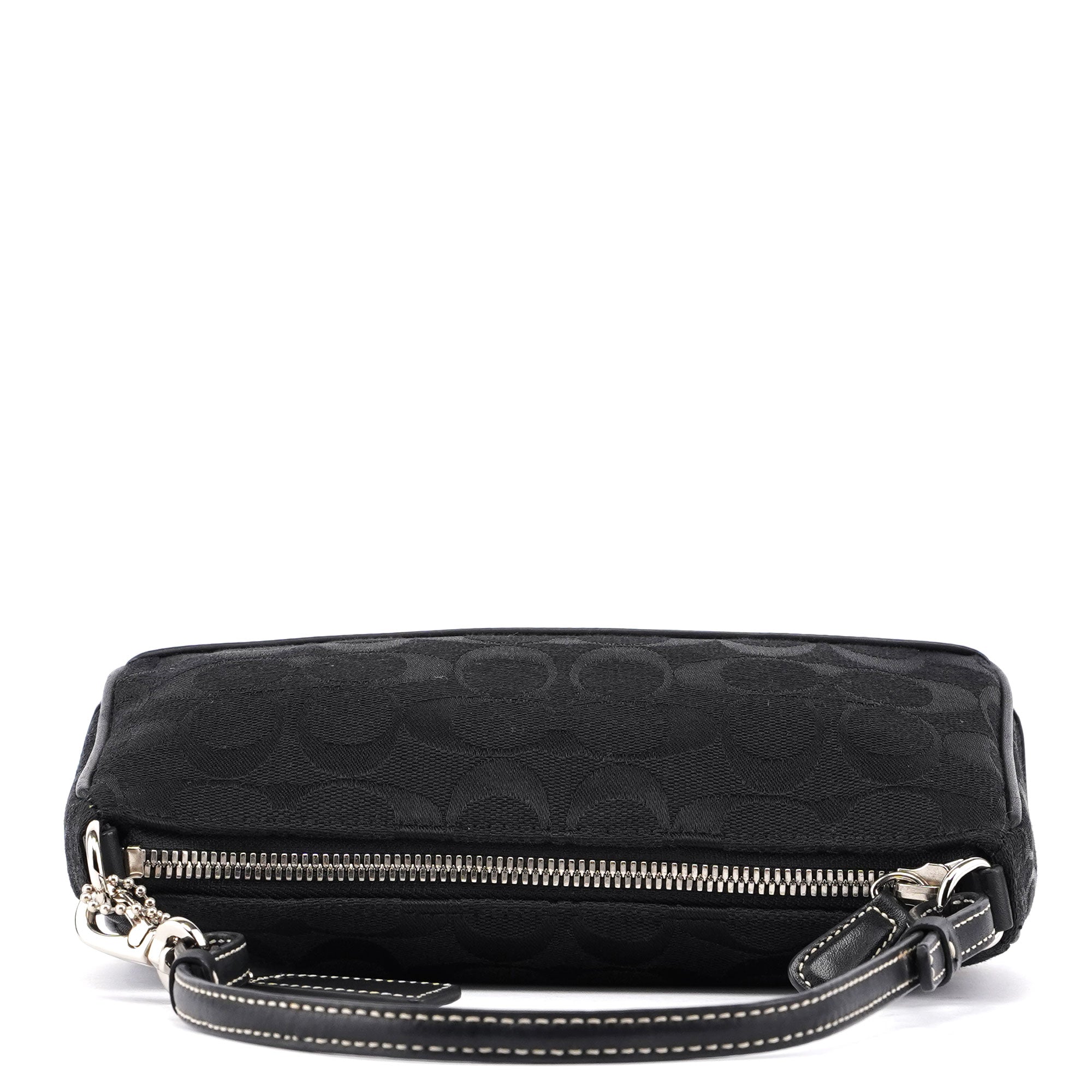 6094 Black Signature C Demi Shoulder Bag