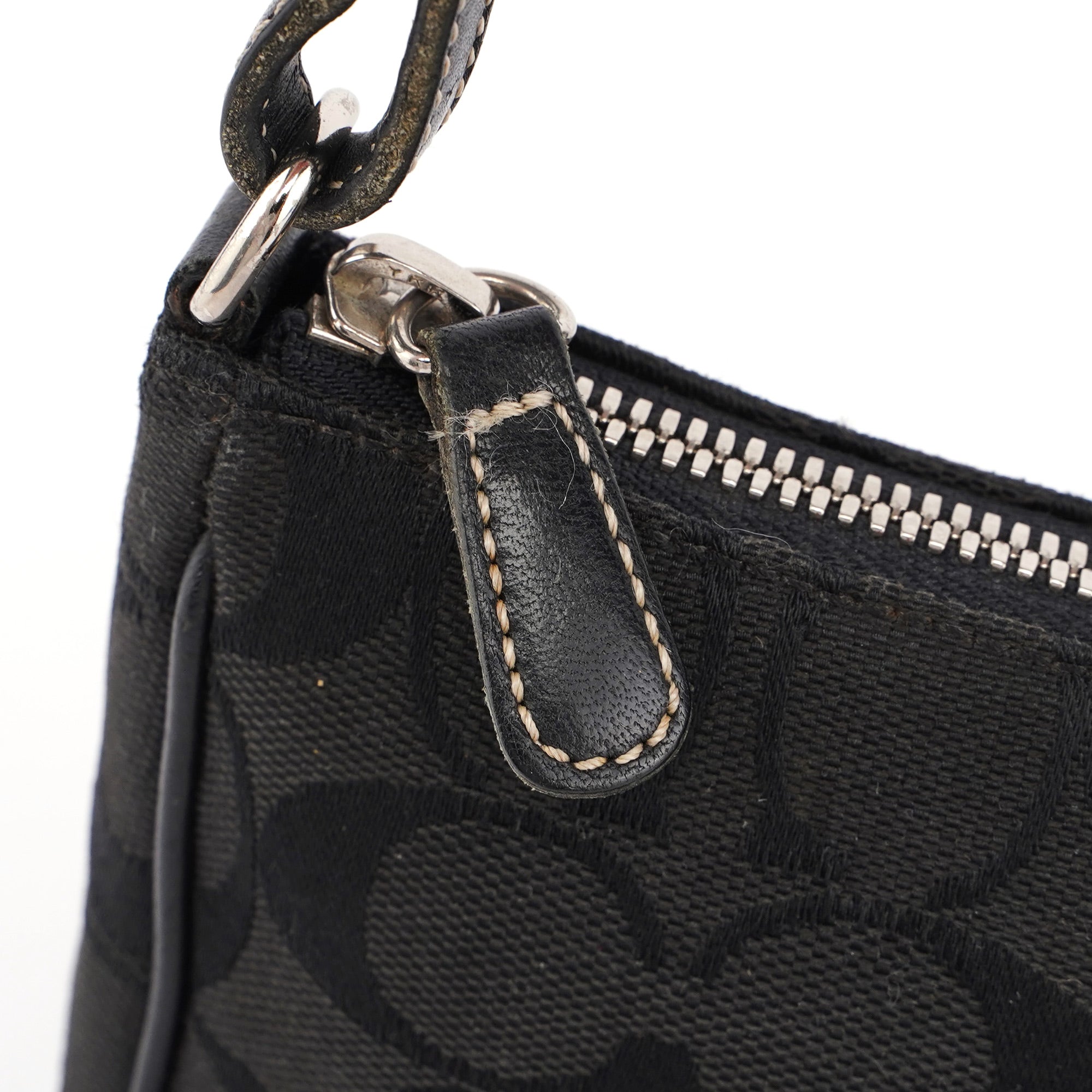 6094 Black Signature C Demi Shoulder Bag