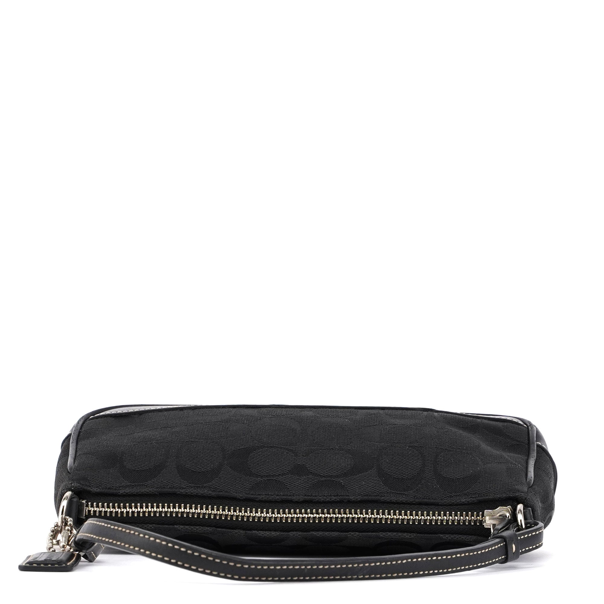 6094 Black Signature C Demi Shoulder Bag