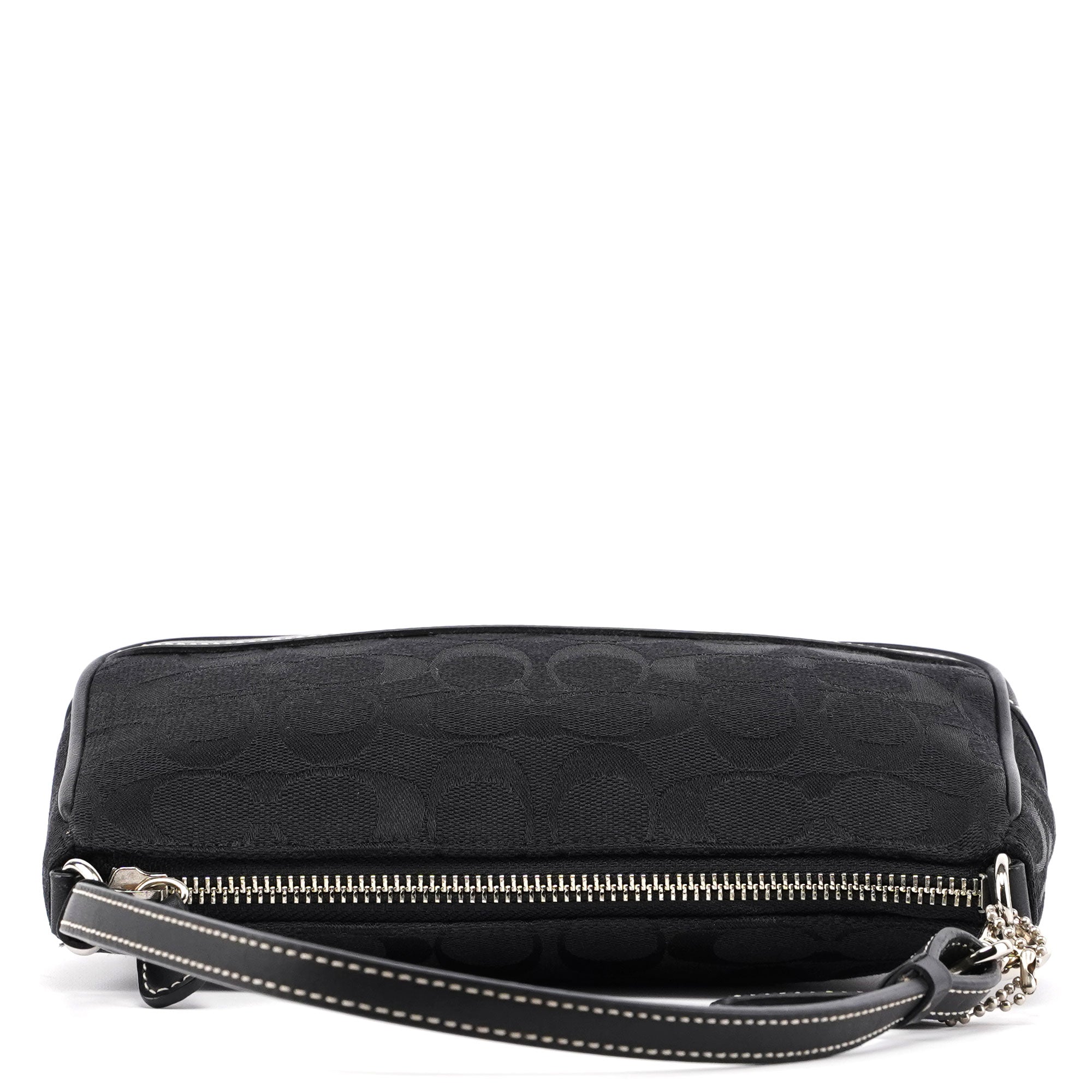 6094 Black Signature C Demi Shoulder Bag