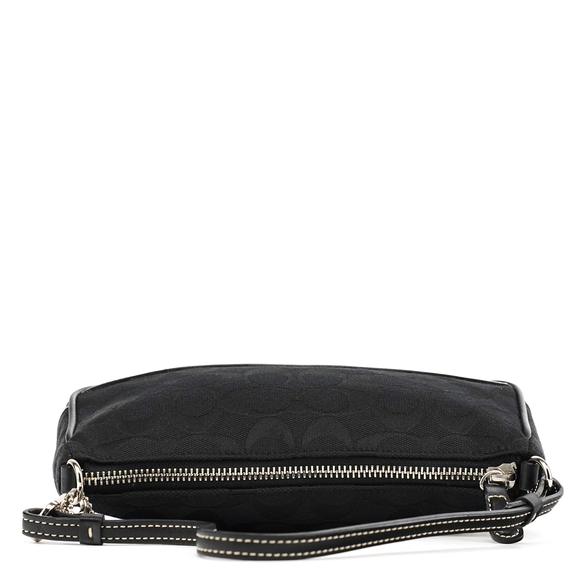 6094 Black Signature Demi Shoulder Bag