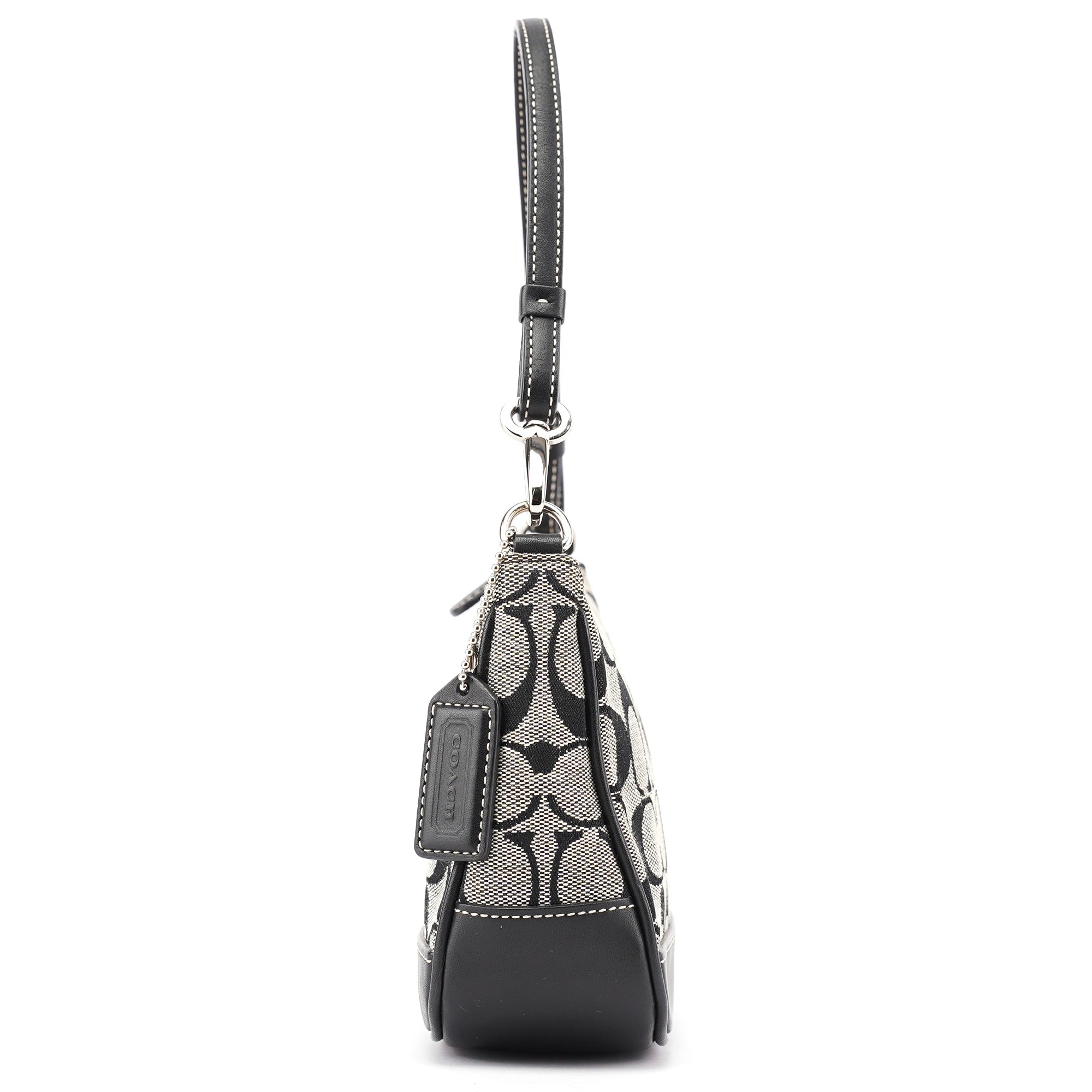 6094 Grey Demi Shoulder Bag