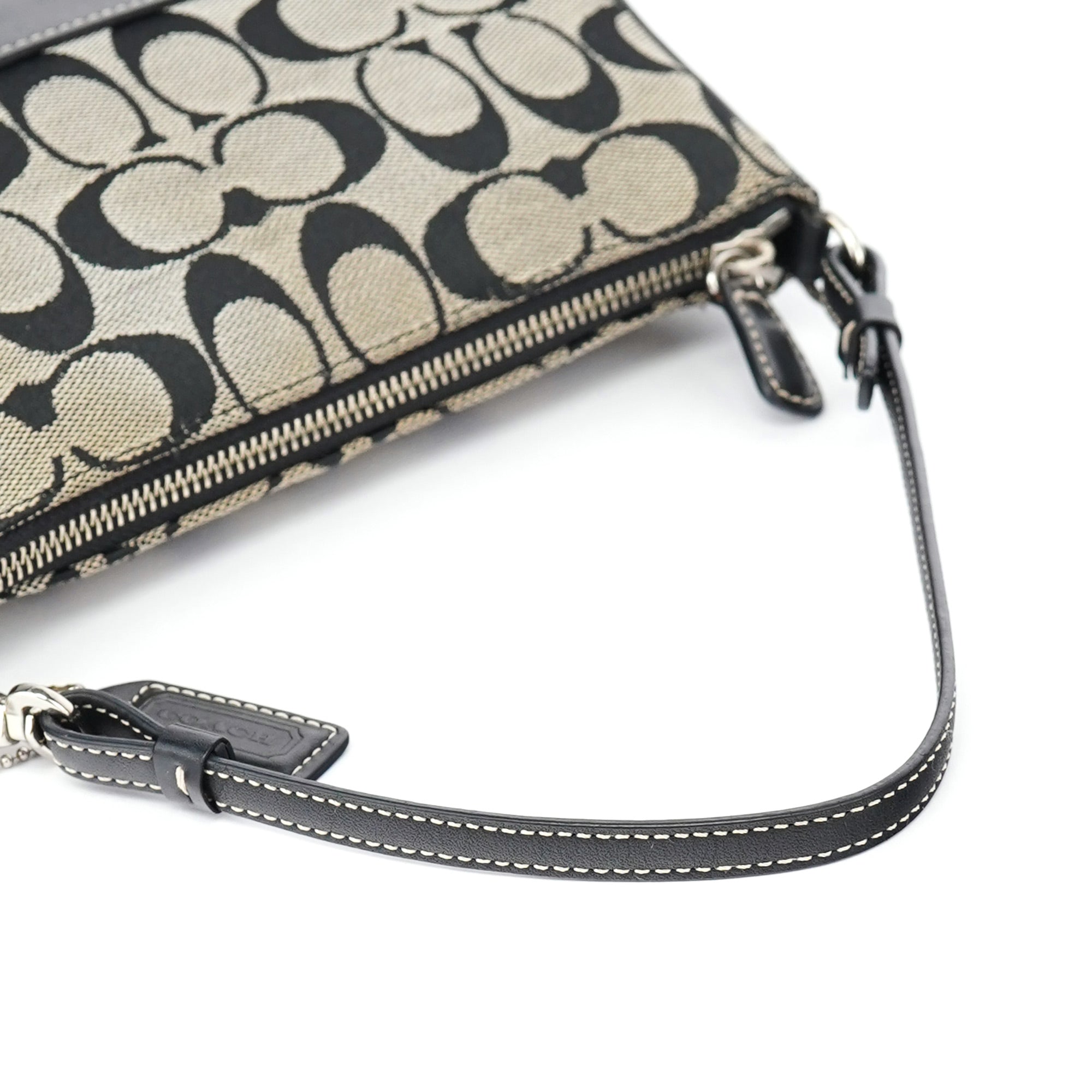 6094 Grey Demi Shoulder Bag