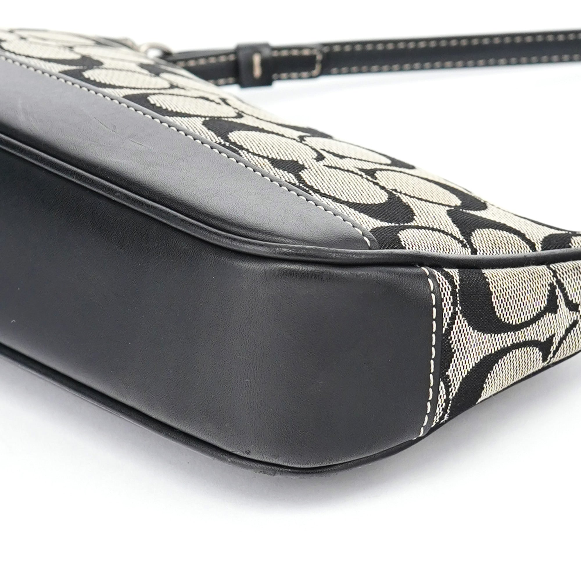 6094 Grey Demi Shoulder Bag