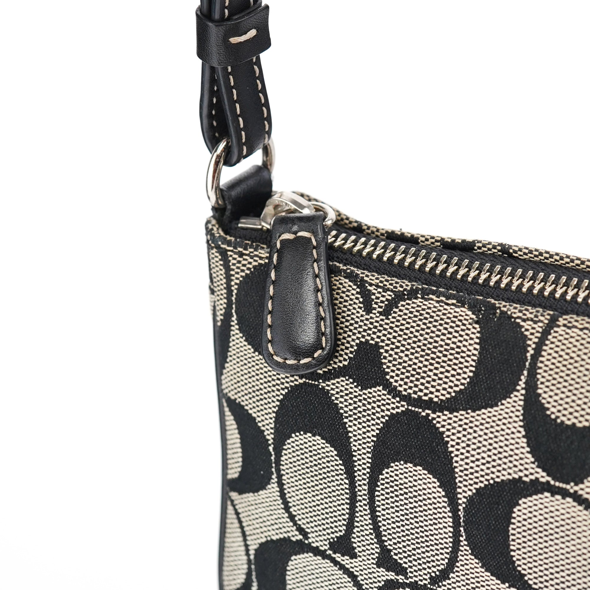 6094 Grey Demi Shoulder Bag