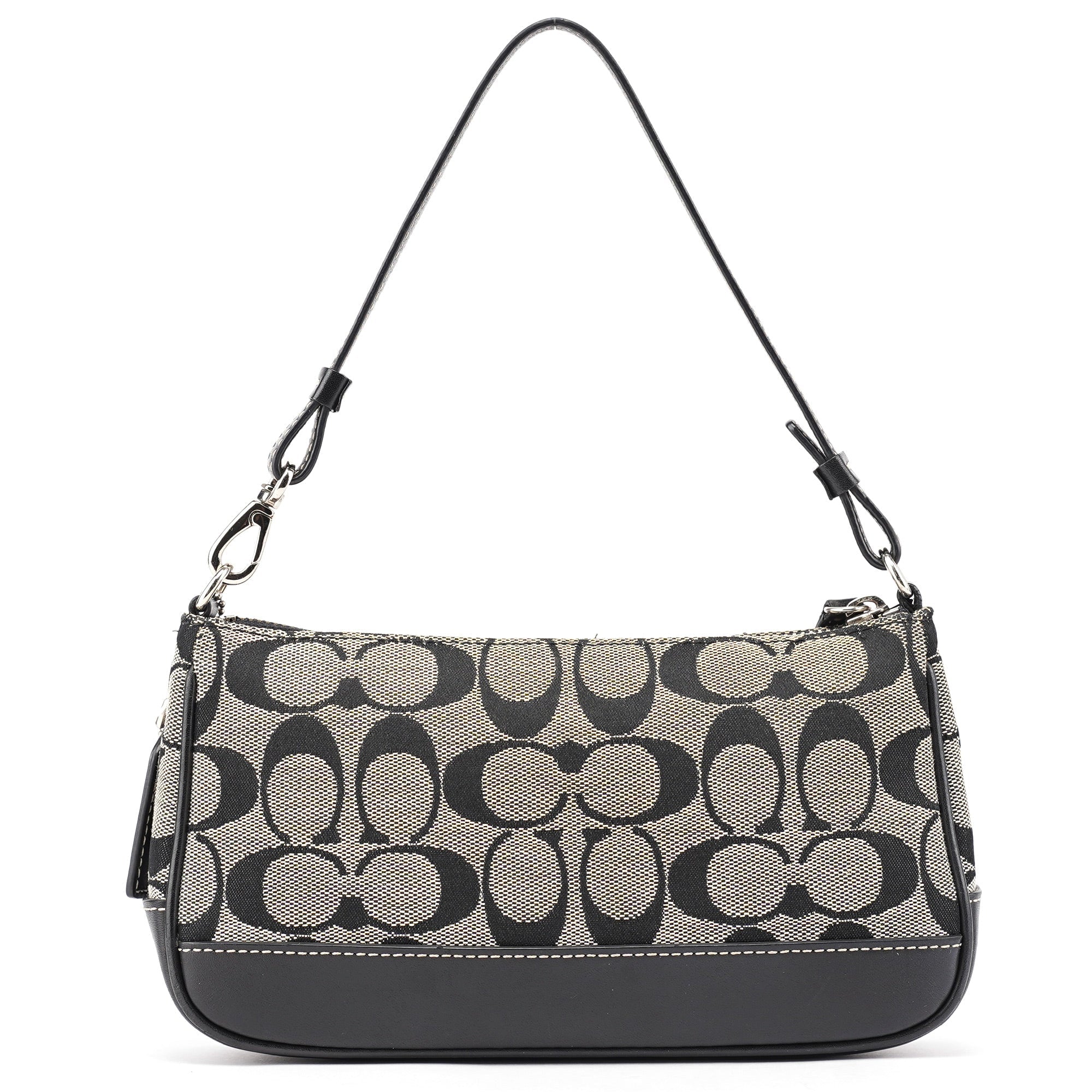 6094 Grey Demi Shoulder Bag
