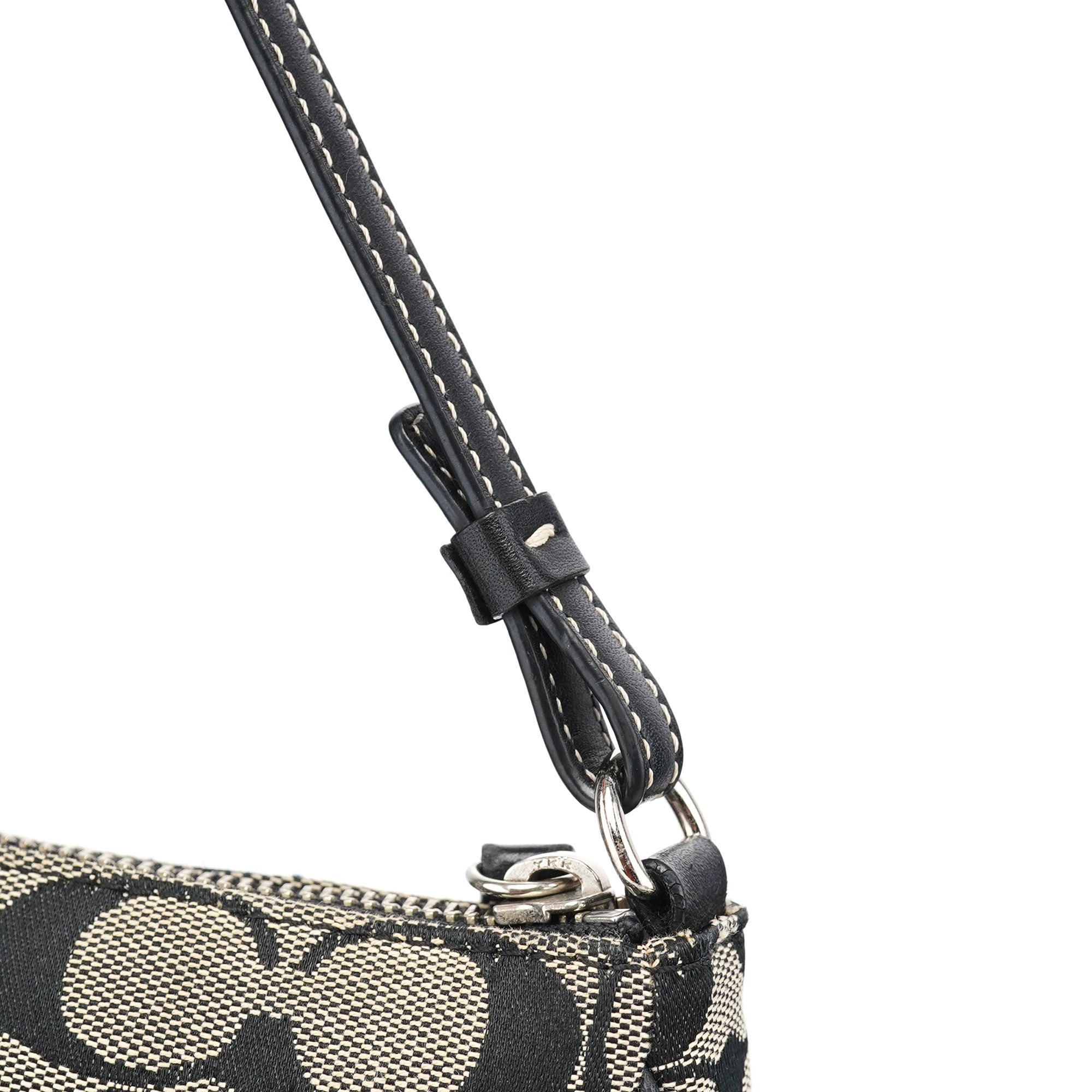 6094 Grey Demi Shoulder Bag